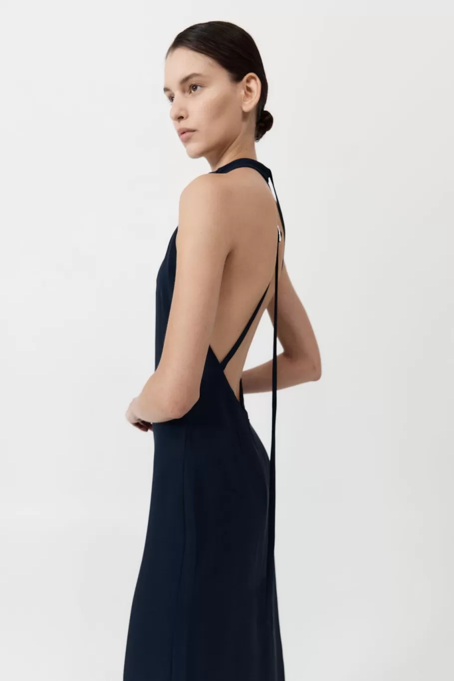 Dresses | St. Agni Asymm Belt Back Dress - INKWELL