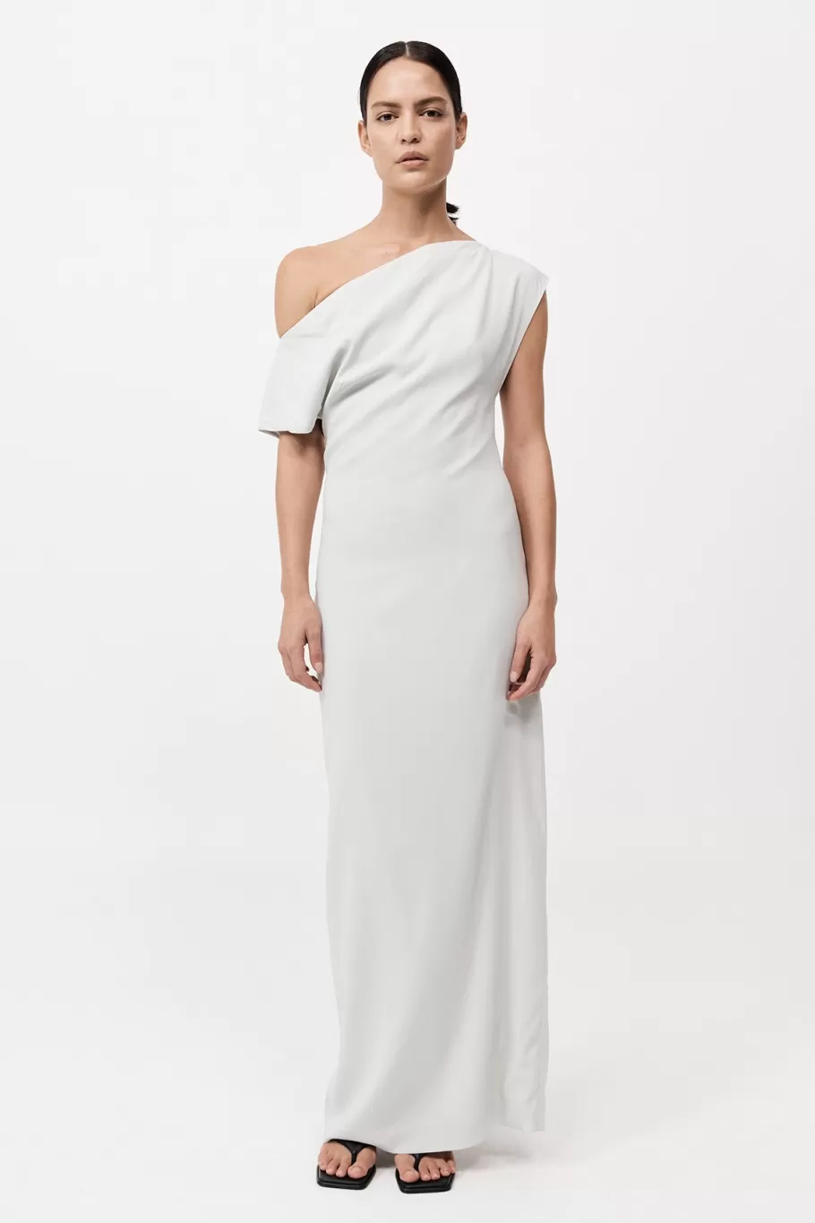 Dresses | St. Agni Asymmetric Off Shoulder Dress - SILVER