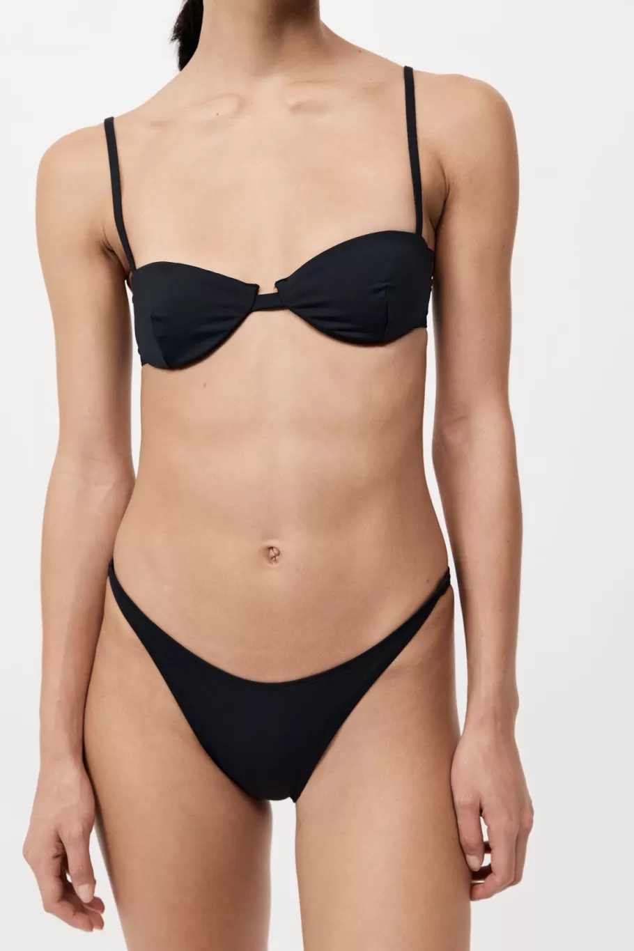 Tops | St. Agni Balconette Bikini Top - BLACK