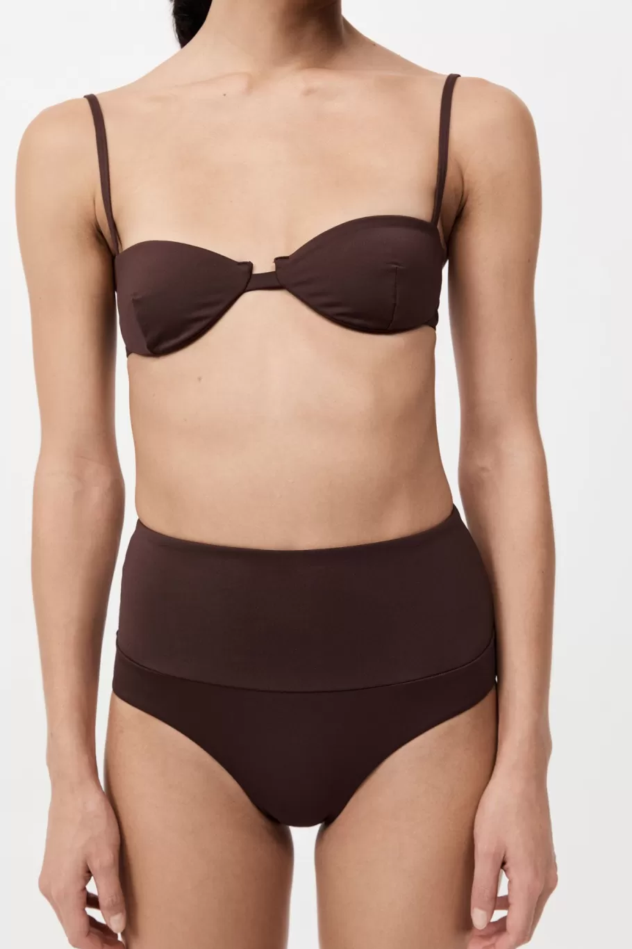 Tops | St. Agni Balconette Bikini Top - COCOA