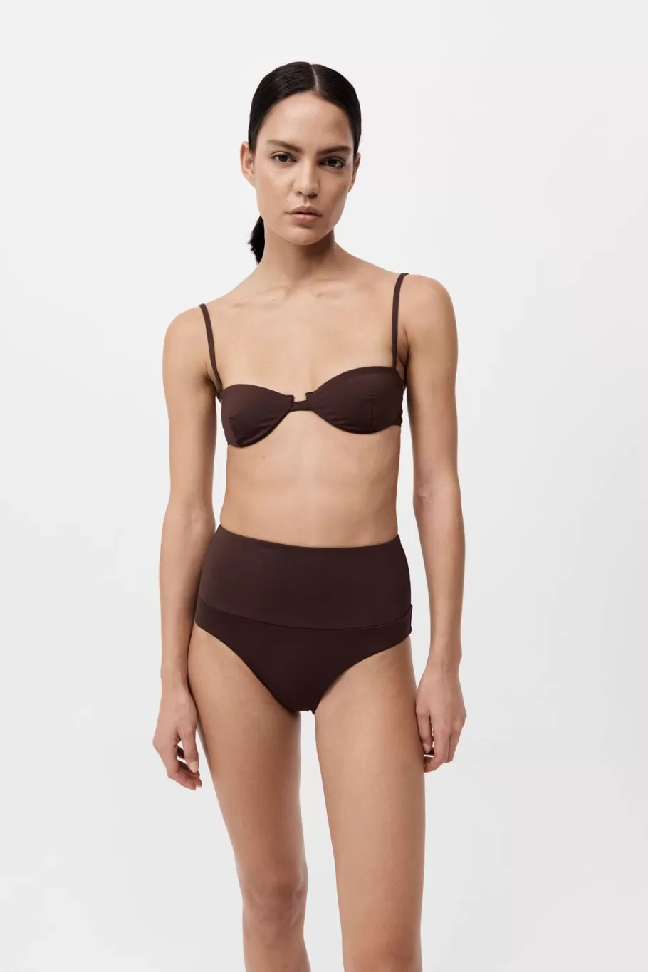 Tops | St. Agni Balconette Bikini Top - COCOA