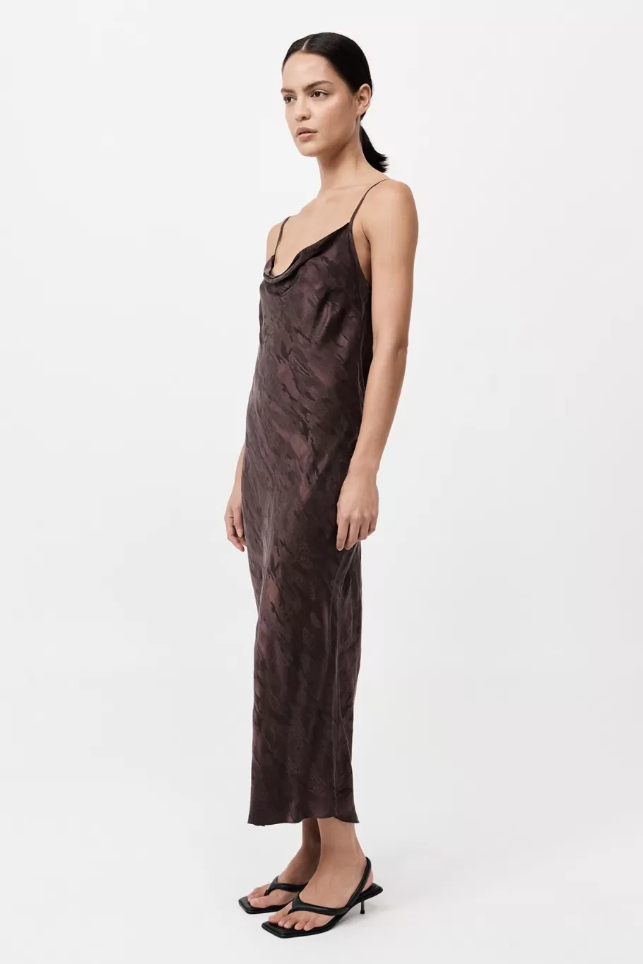 Dresses | St. Agni Bias Slip Dress - Chocolate Plum