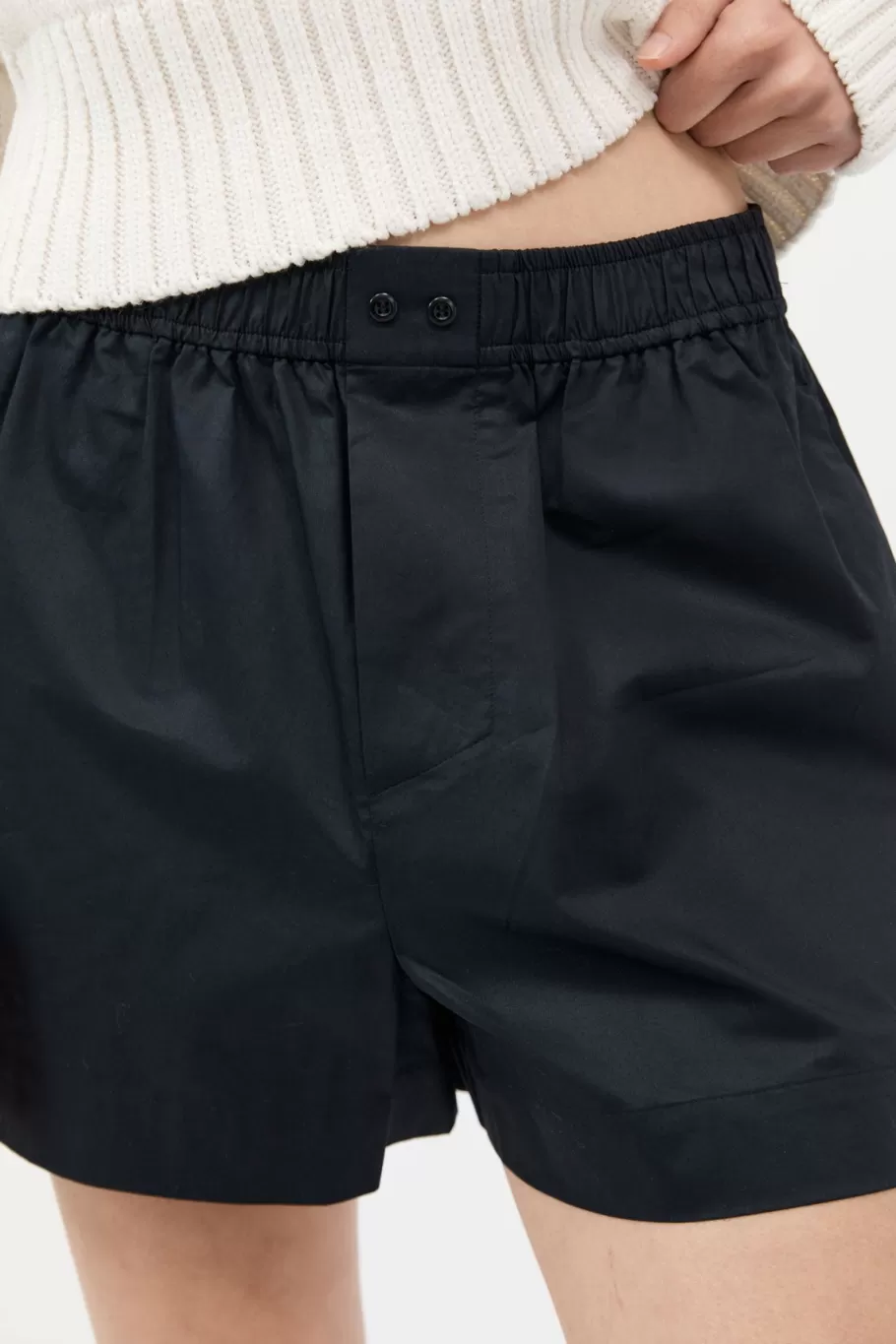 Shorts | St. Agni Boxer Shorts - BLACK