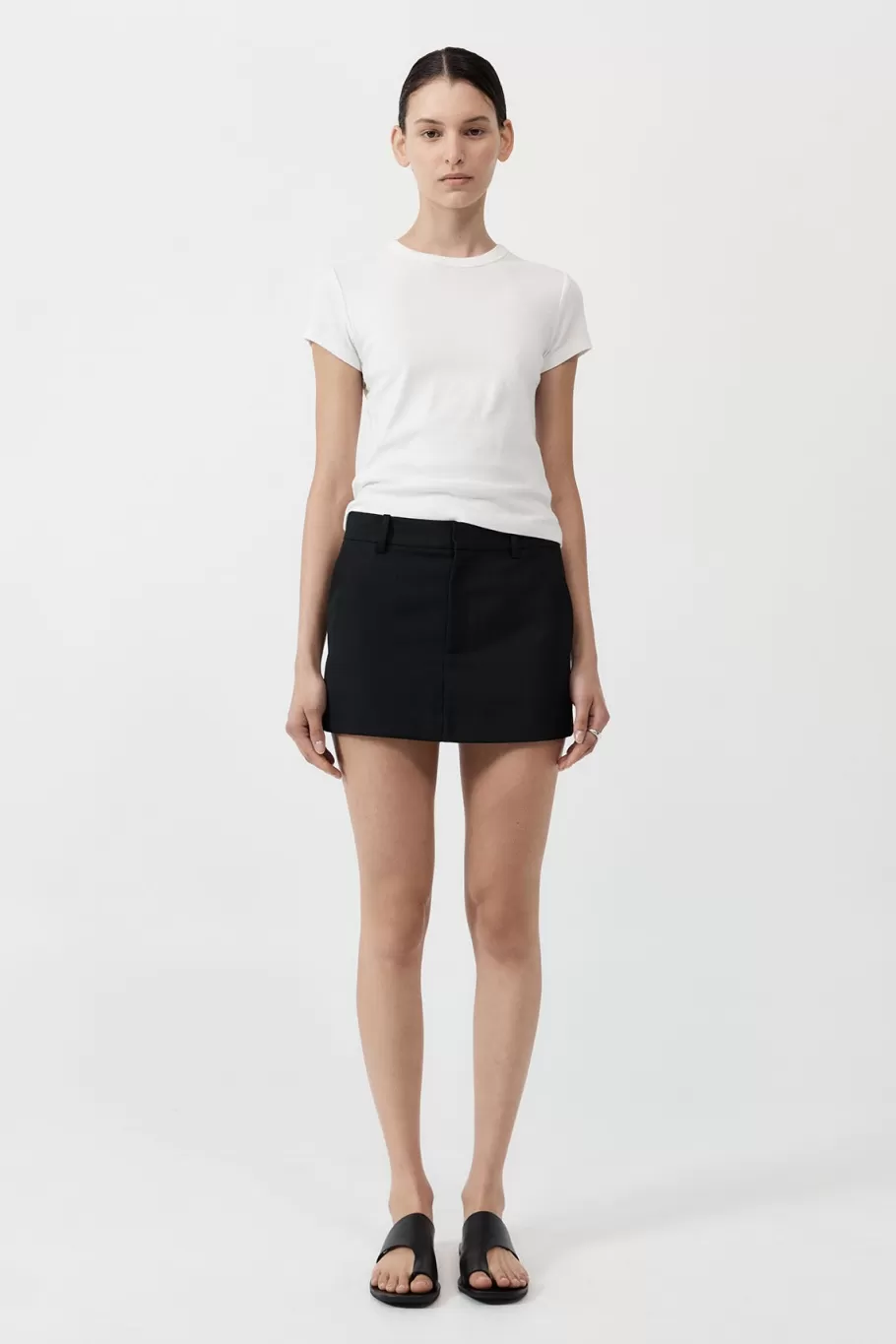 Tailoring | Skirts | St. Agni Carter Mini Skirt - Black