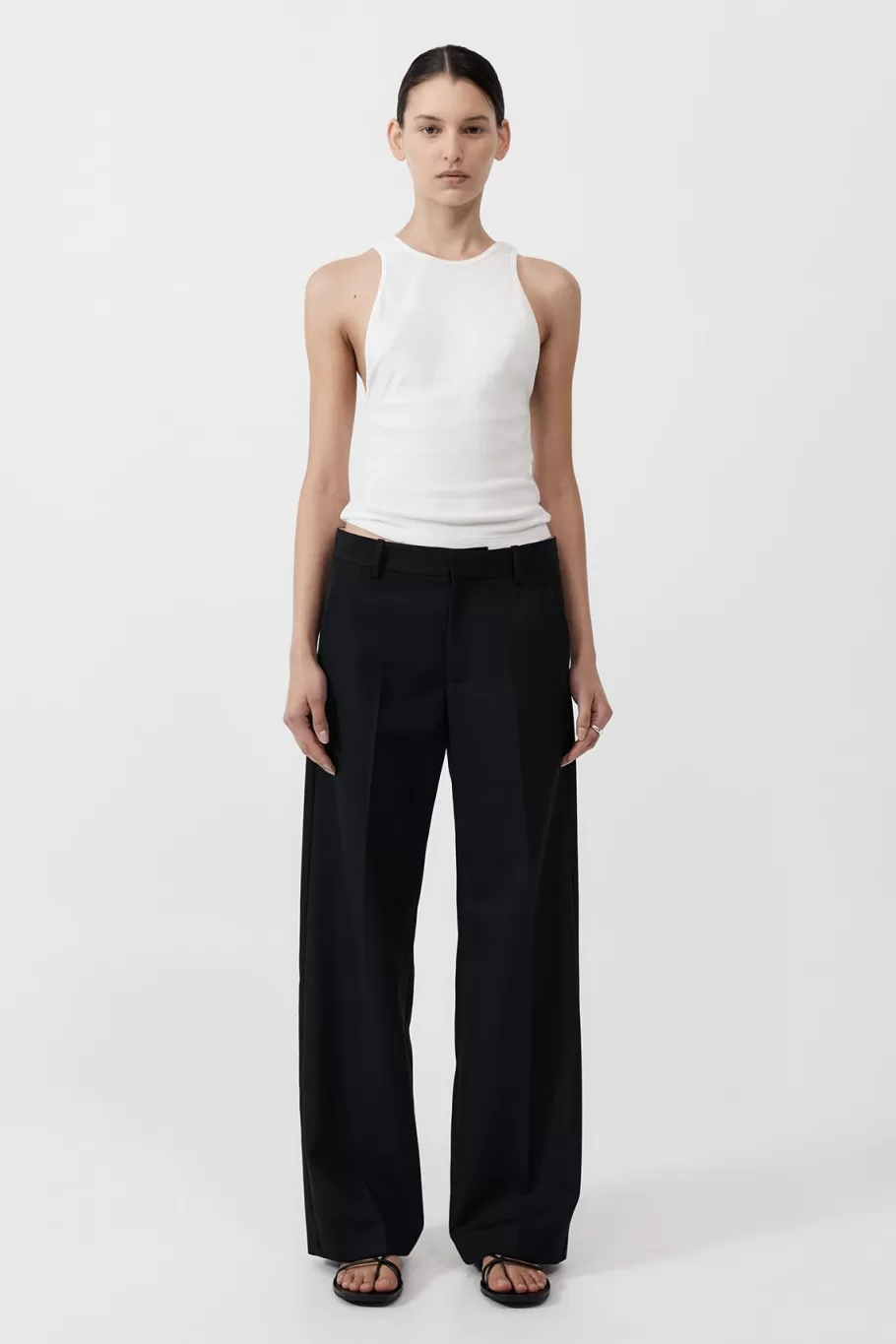 Tailoring | Pants | St. Agni Carter Trousers - BLACK