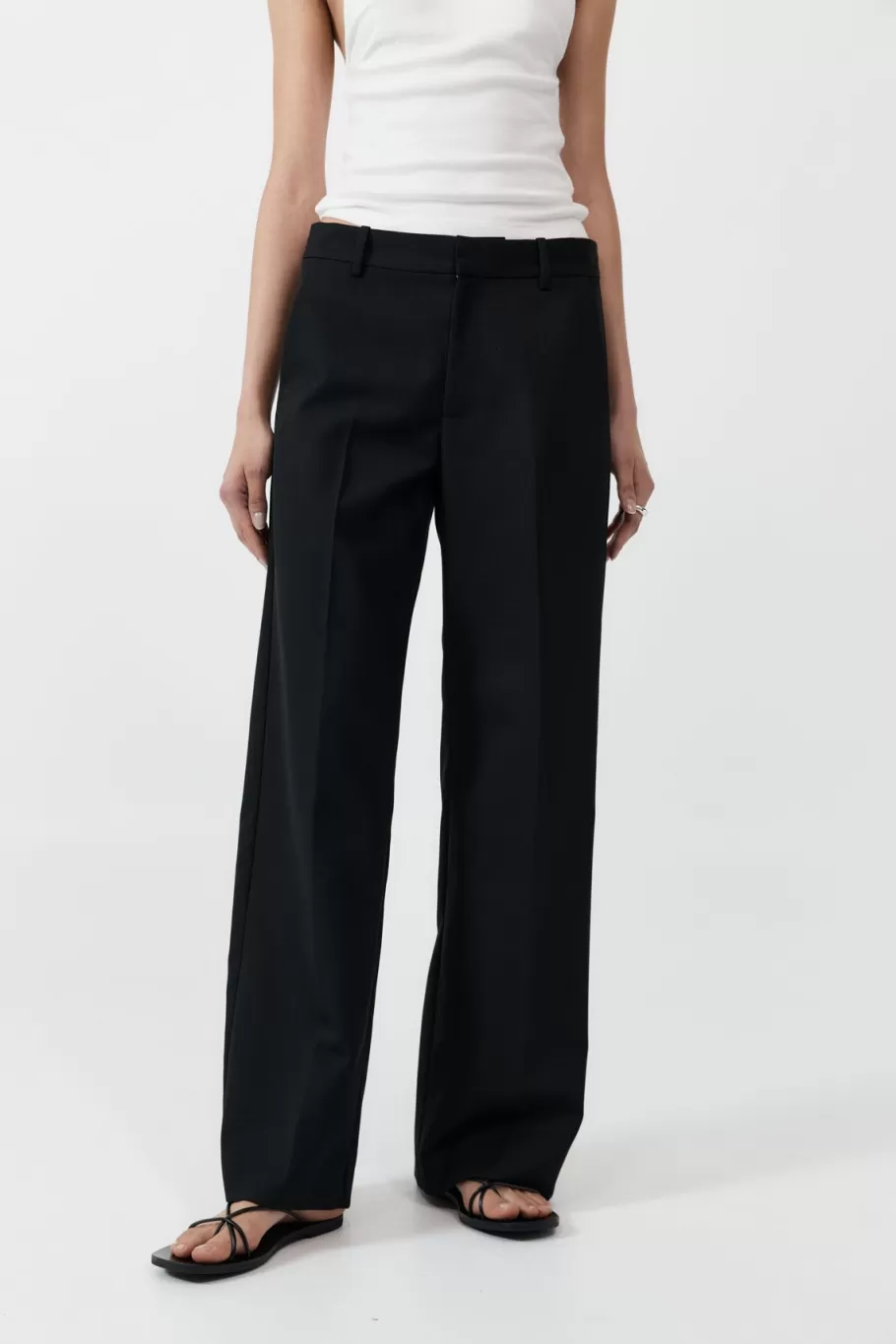 Tailoring | Pants | St. Agni Carter Trousers - BLACK