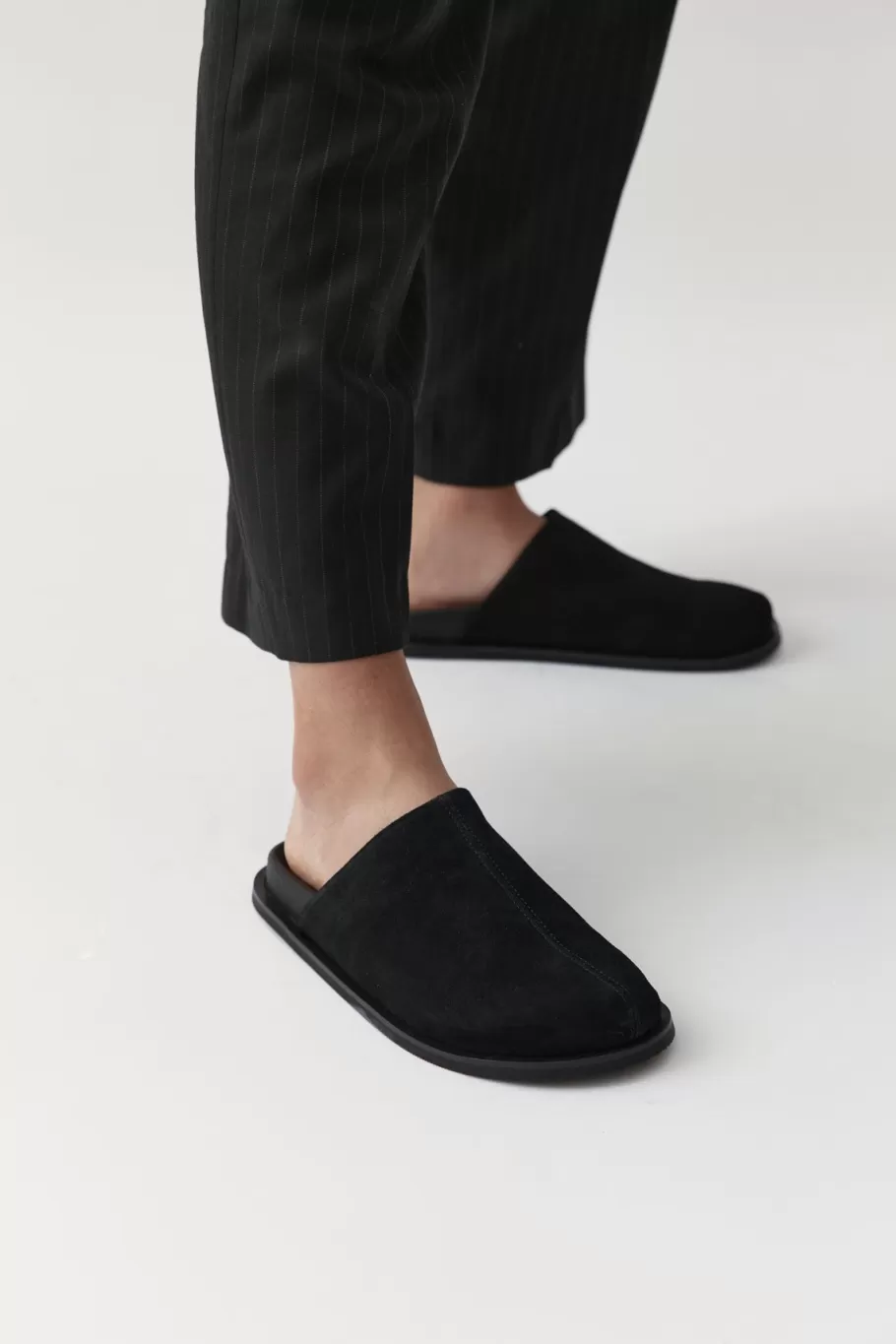 Slides | St. Agni Claudia Mule - BLACK