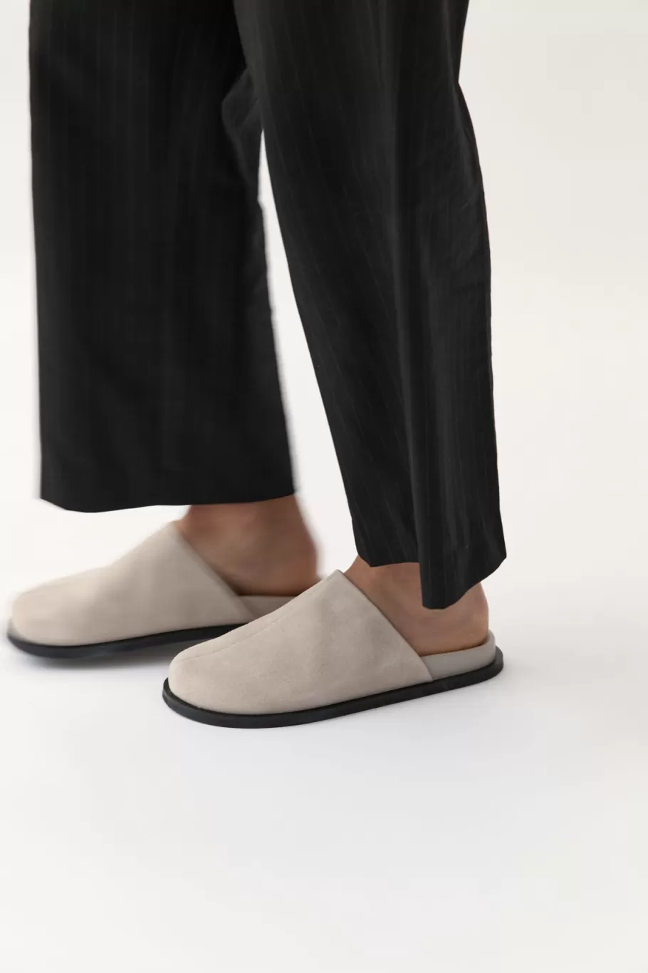 Unisex | Slides | St. Agni Claudia Mule - CHALK