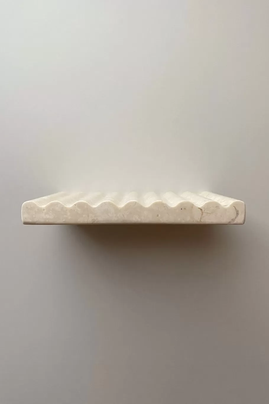 Objects | St. Agni Cream Marble Soap Dish - By Binu Binu