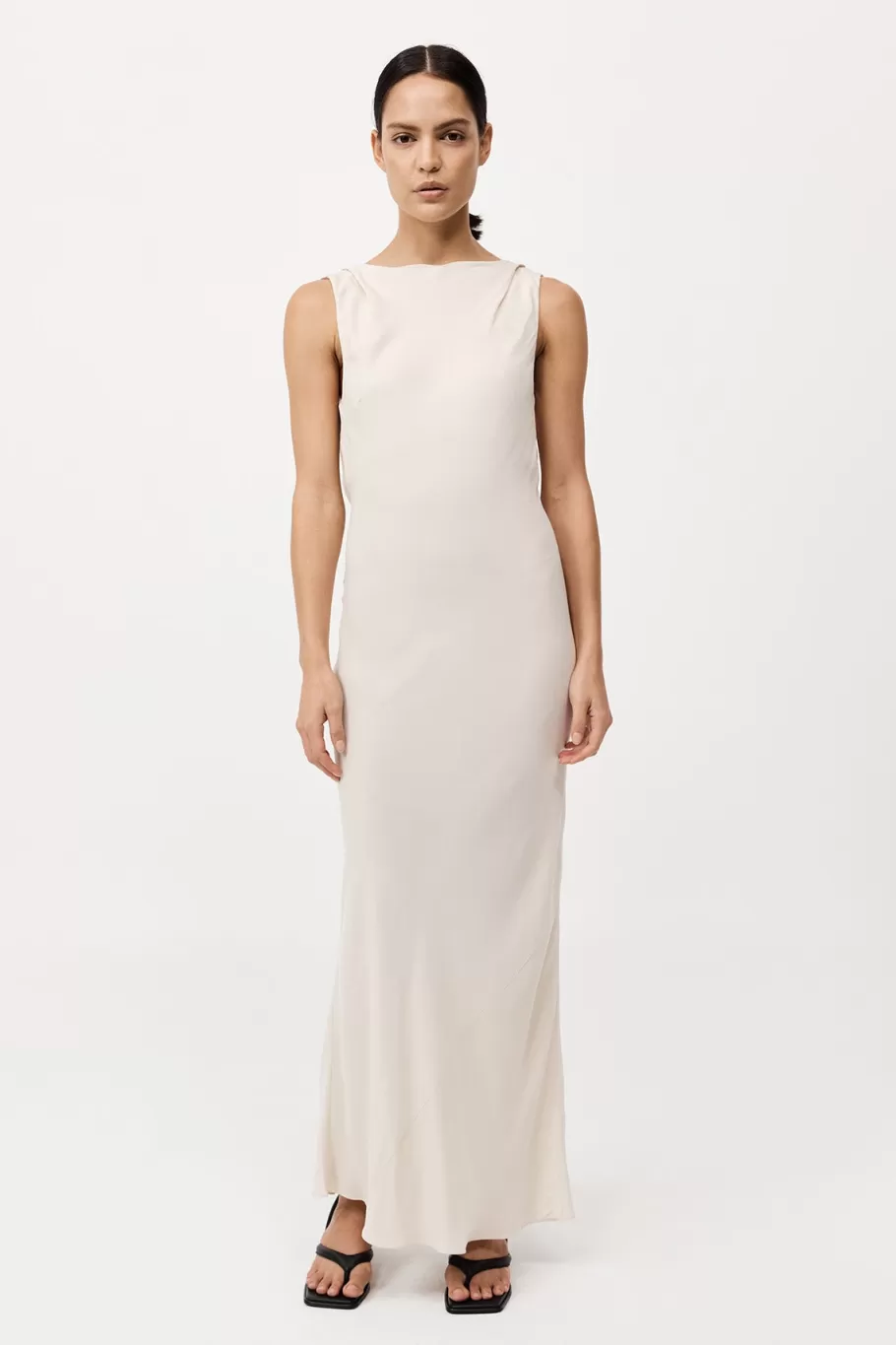 Dresses | St. Agni Draped Cowl Dress - DOVE