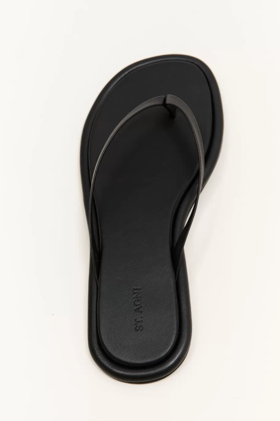 Slides | St. Agni Flip Flop - BLACK