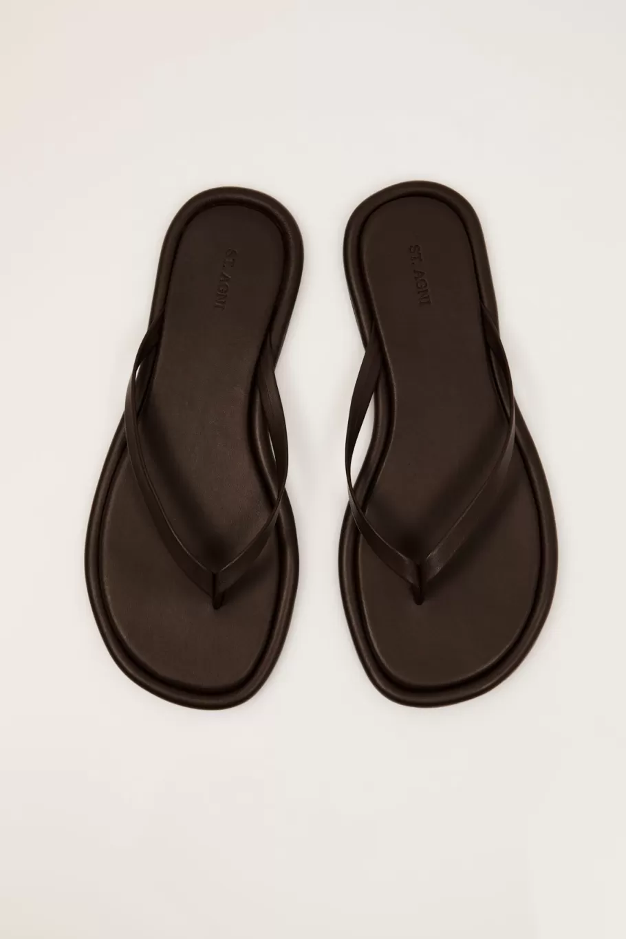 Slides | St. Agni Flip Flop - CHOCOLATE