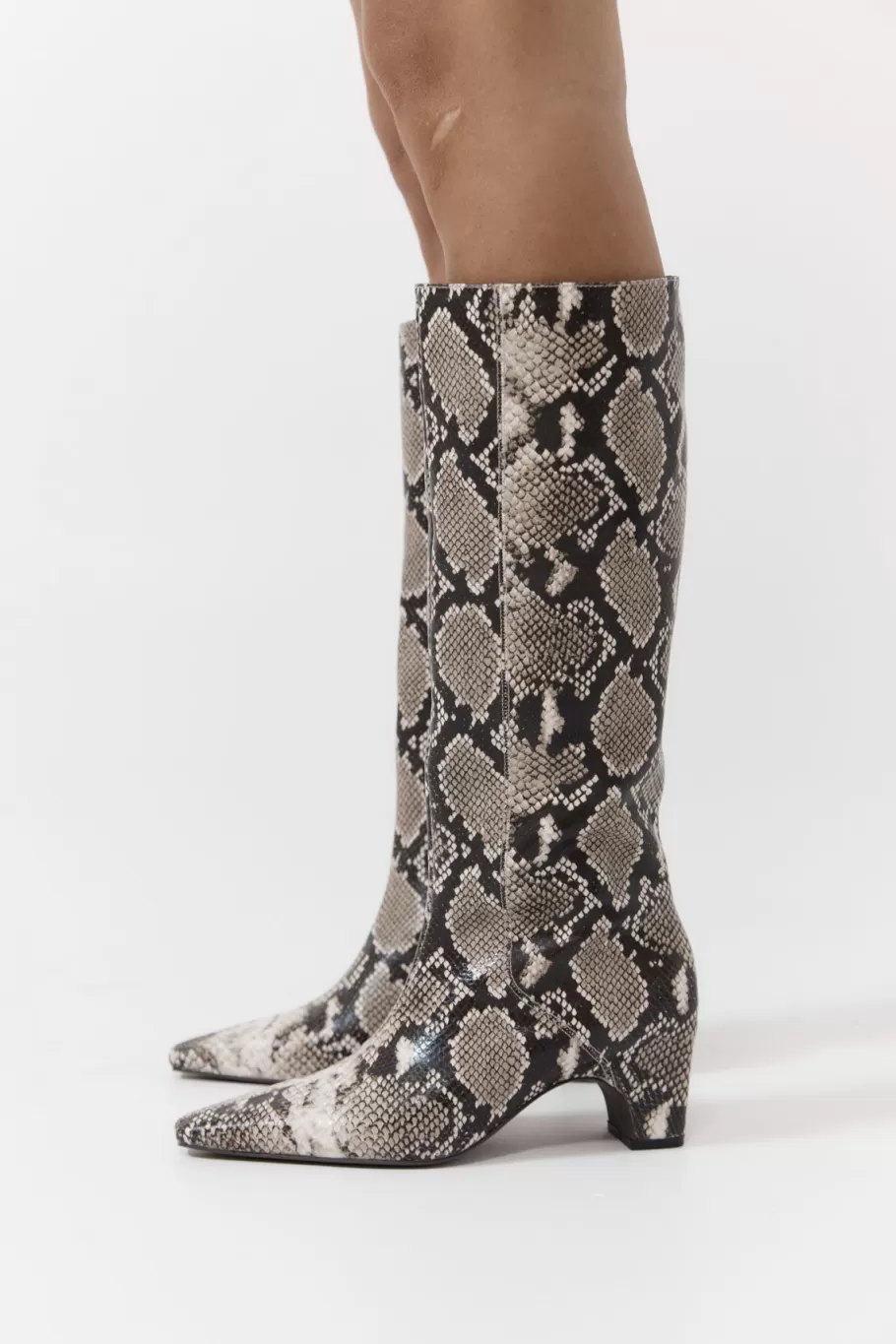 Boots | St. Agni High Boot - PYTHON