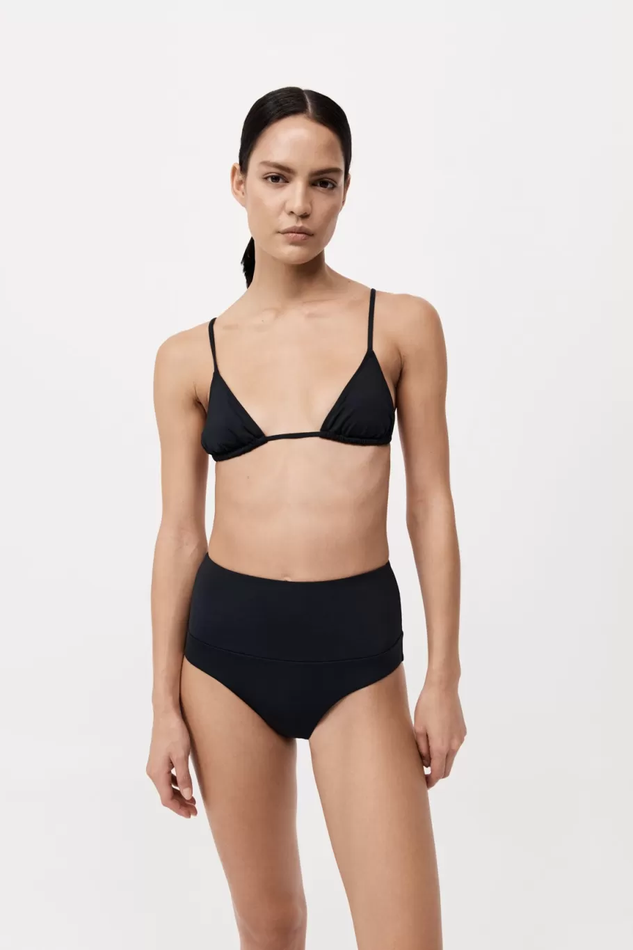 Bottoms | St. Agni High Waisted Briefs - BLACK