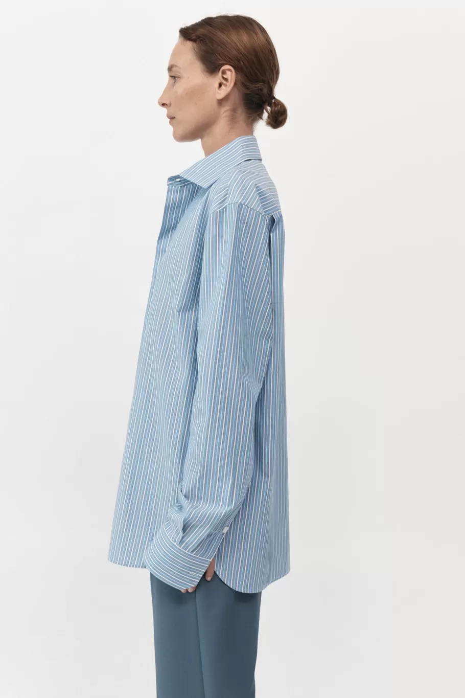 Shirts | Unisex | St. Agni Homme Shirt - BLUE STRIPE