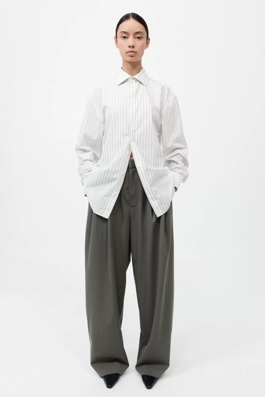 Tops | Shirts | St. Agni Homme Shirt - WHITE STRIPE