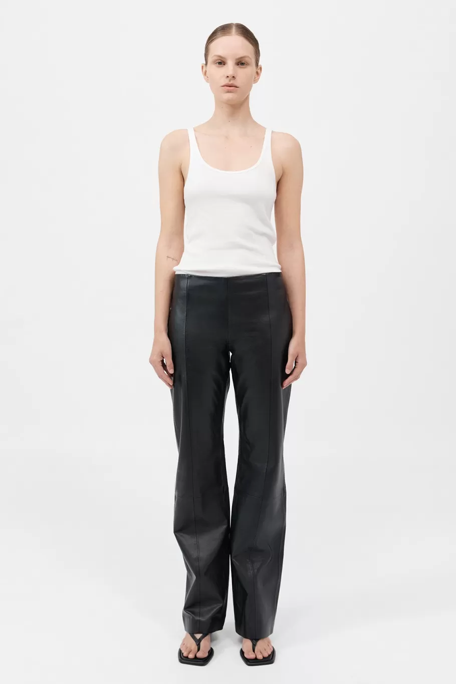 Leather | Pants | St. Agni Leather Pants - Black