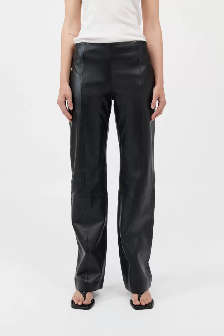 Leather | Pants | St. Agni Leather Pants - Black