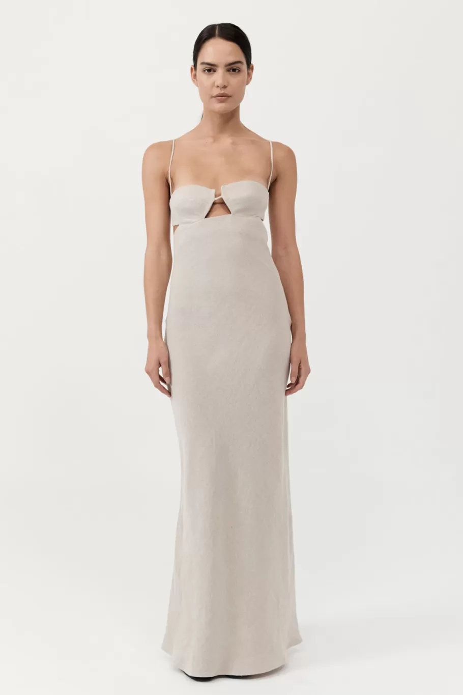 Dresses | Tailoring | St. Agni Linen Resort Dress - NATURAL