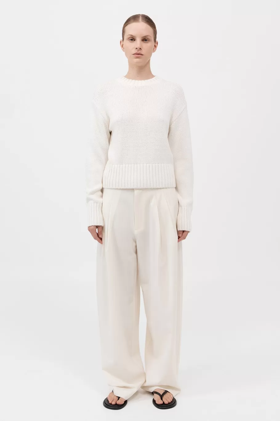 Unisex | Jumpers | St. Agni Linen Silk Blend Jumper - SALT