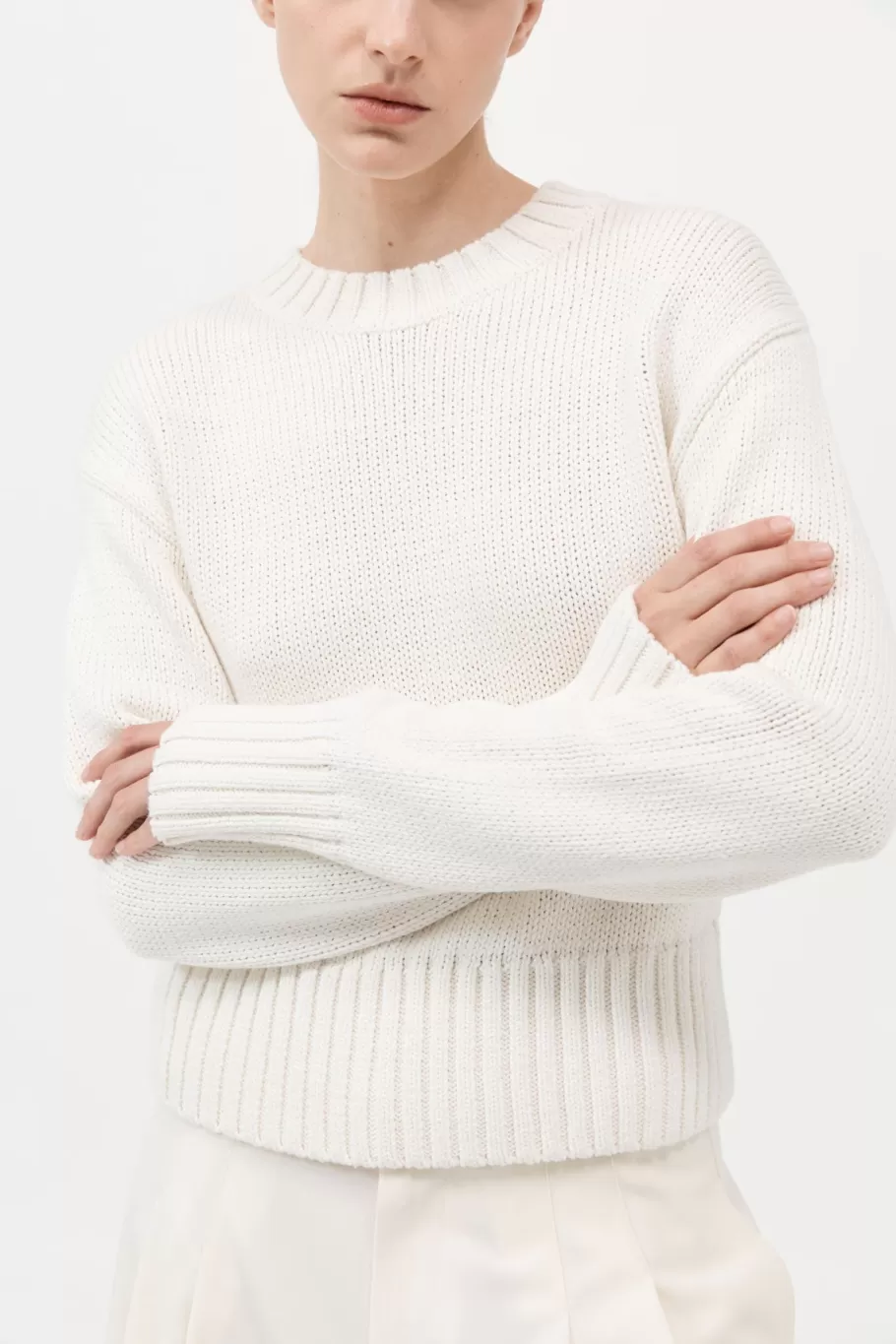 Unisex | Jumpers | St. Agni Linen Silk Blend Jumper - SALT