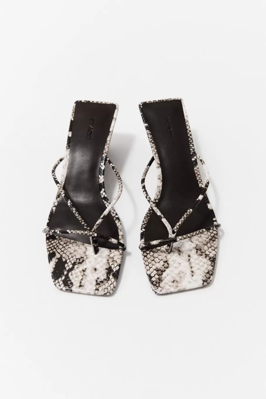 Heels | Wedges | St. Agni Minimal Low Wedge - PYTHON