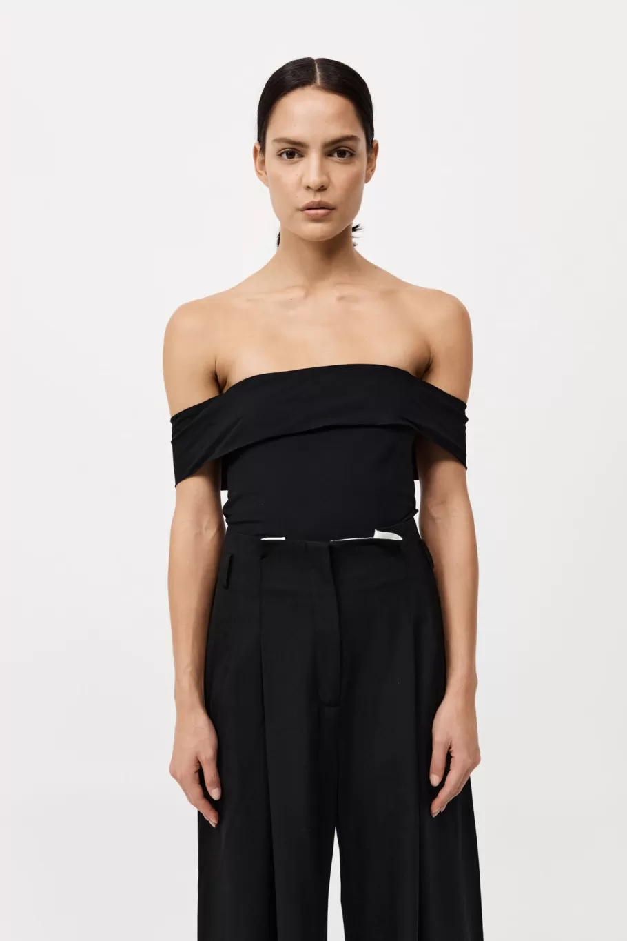 Tops | St. Agni Off Shoulder Top - Black