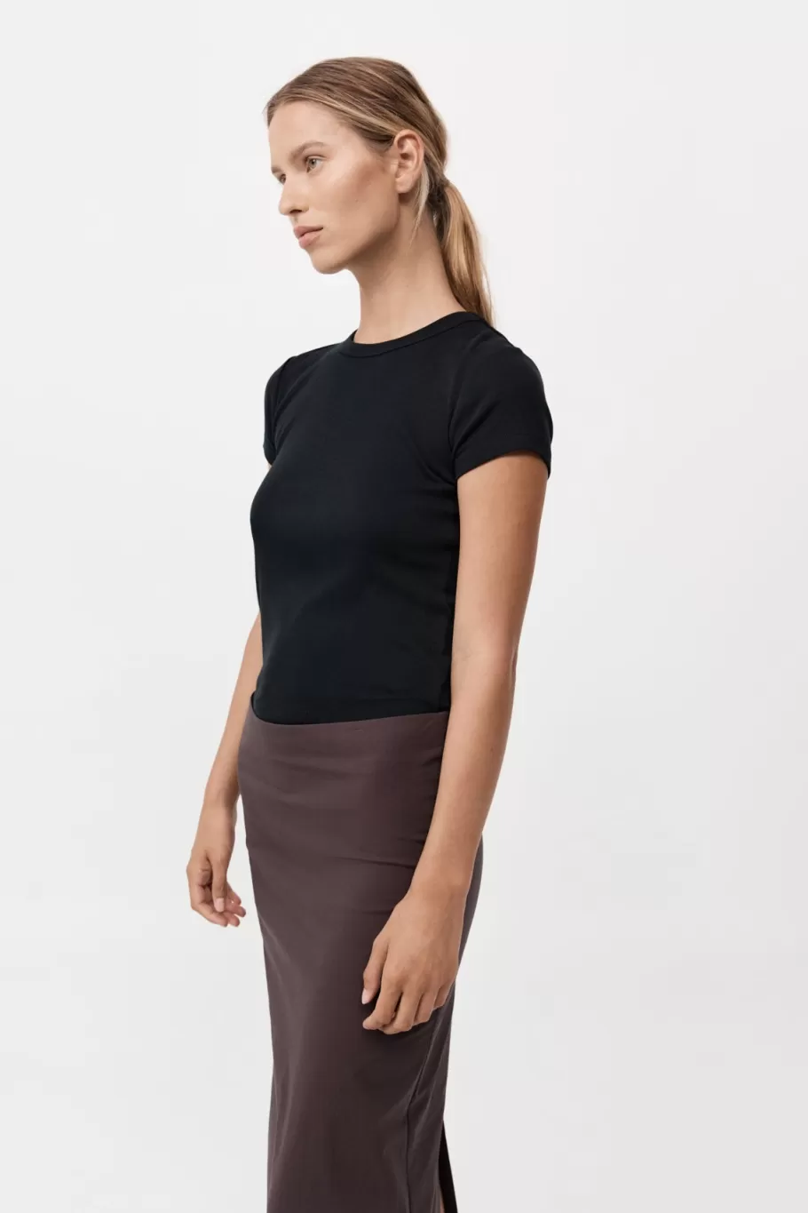 Basics | Tops | St. Agni Organic Cotton Baby Tee - JET BLACK