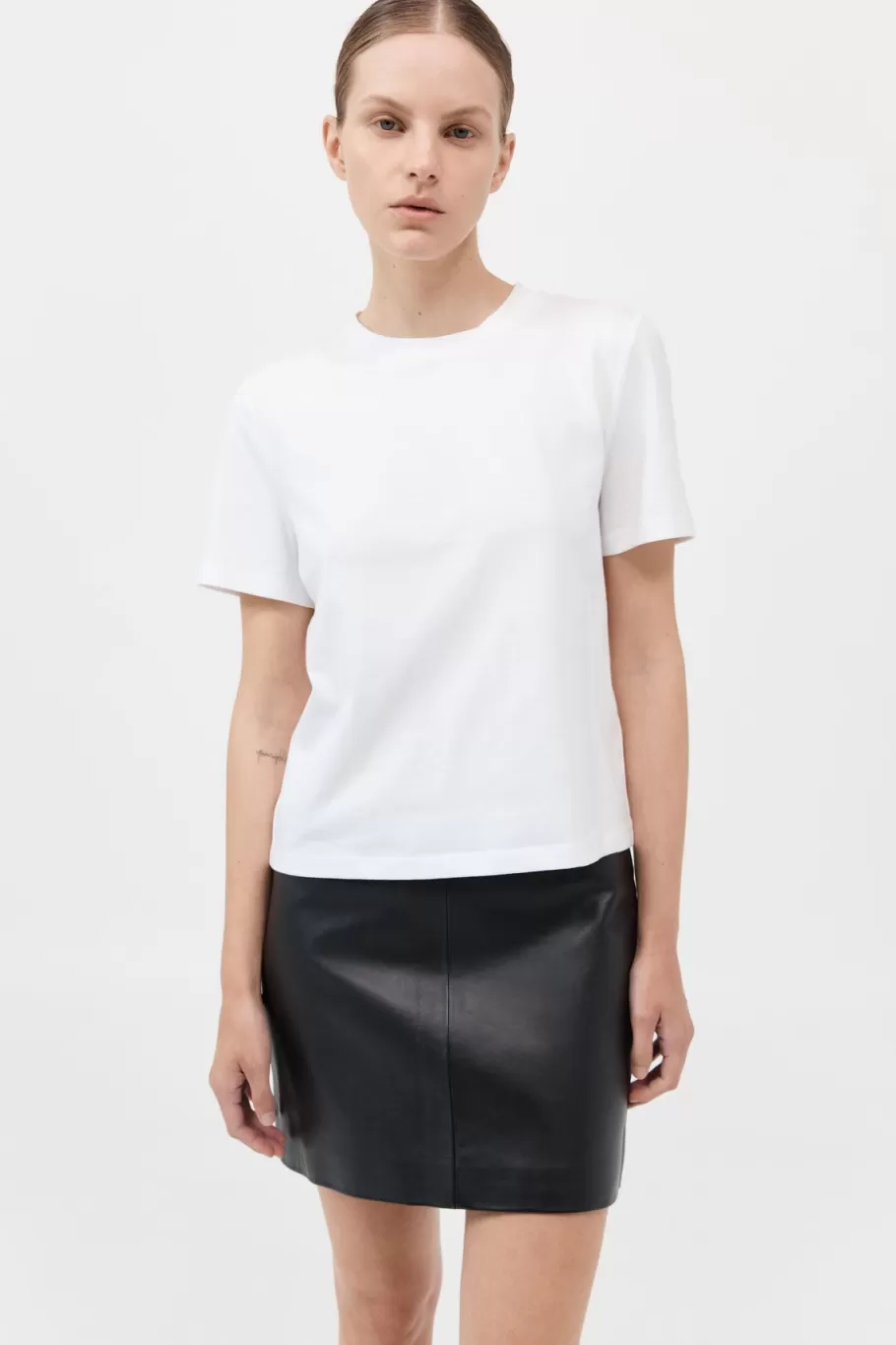 Basics | Tops | St. Agni Organic Cotton Classic Tee - WHITE