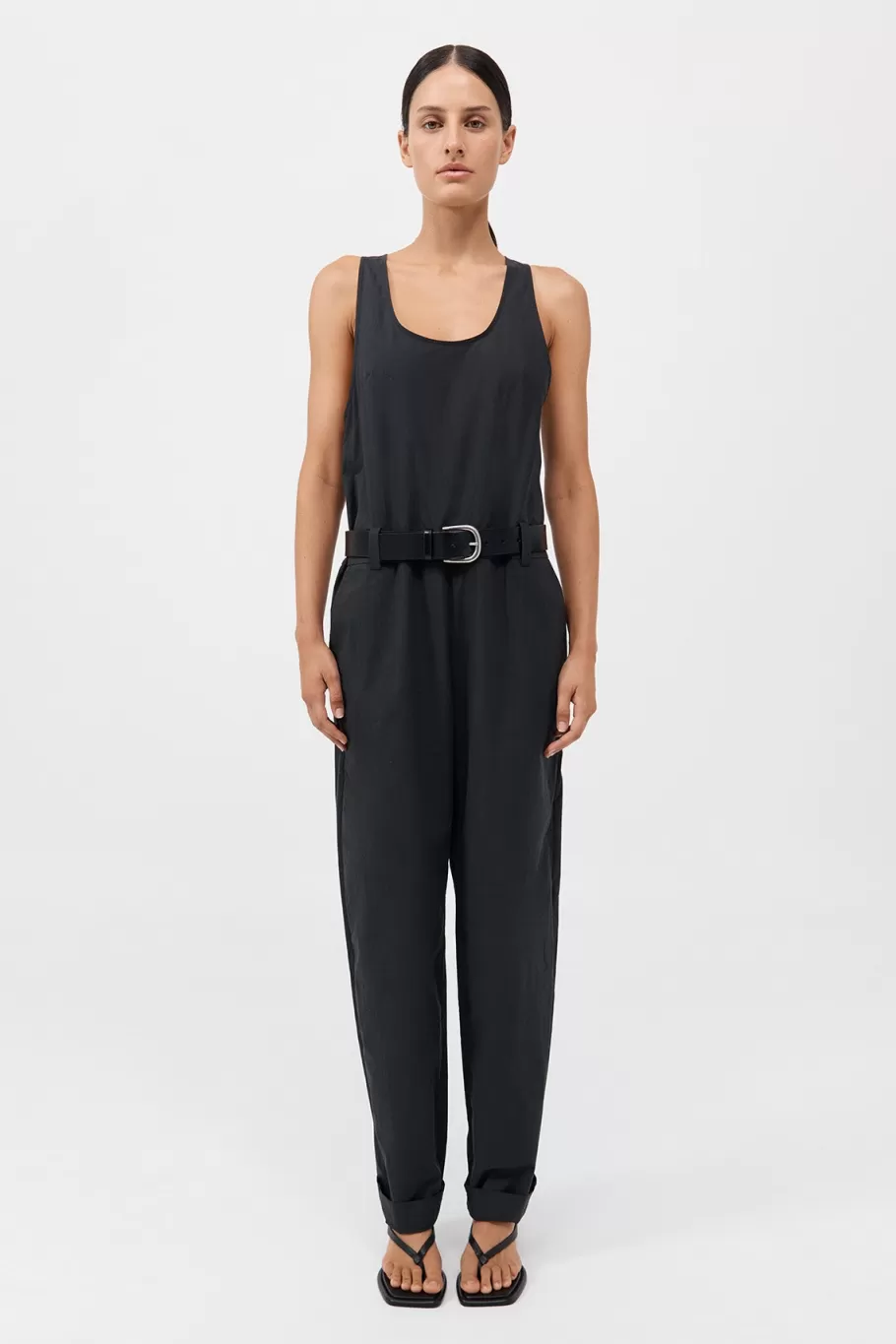 Tailoring | Pants | St. Agni Organic Cotton Jumpsuit - Black