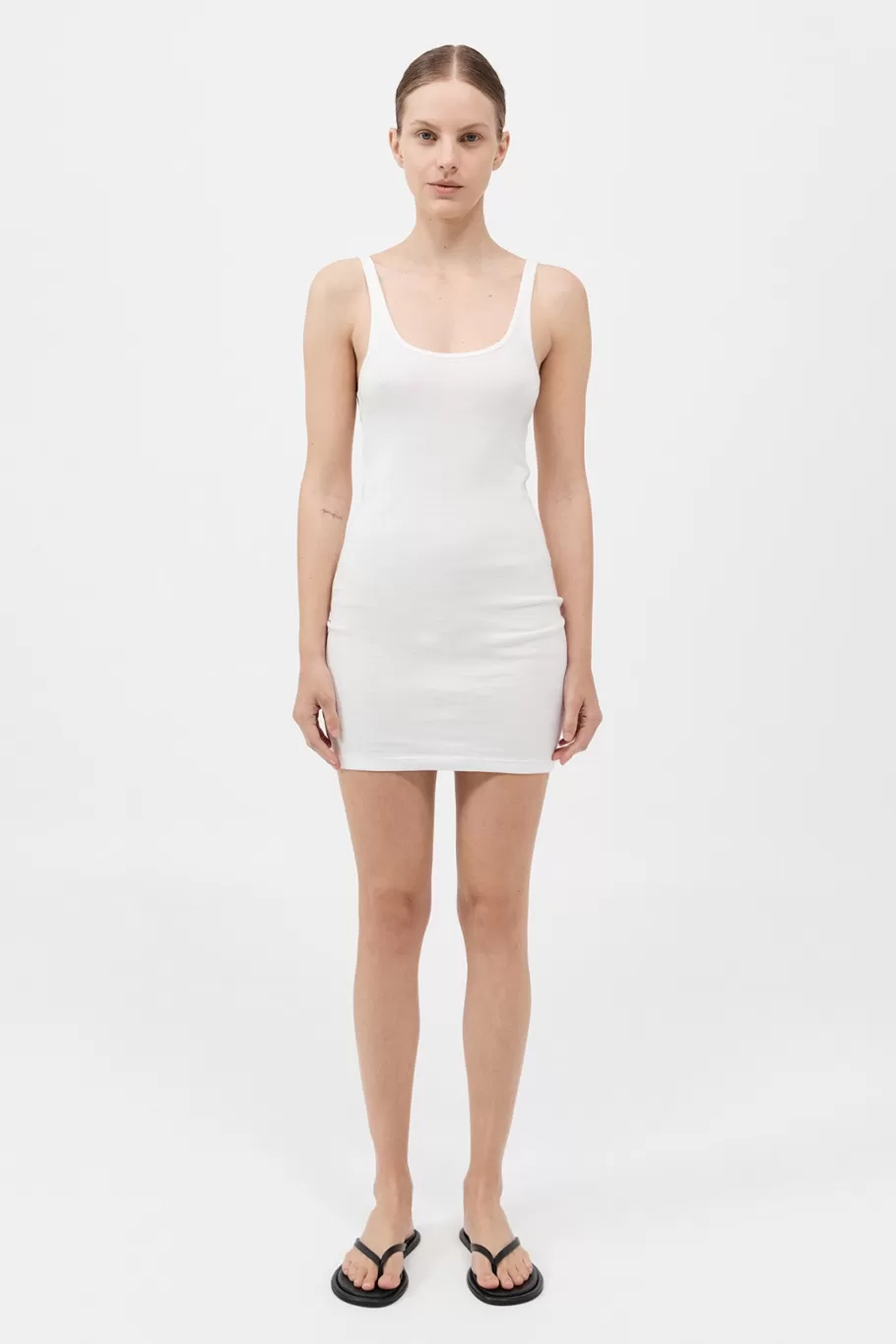 Dresses | Basics | St. Agni Organic Cotton Slip Dress - WHITE