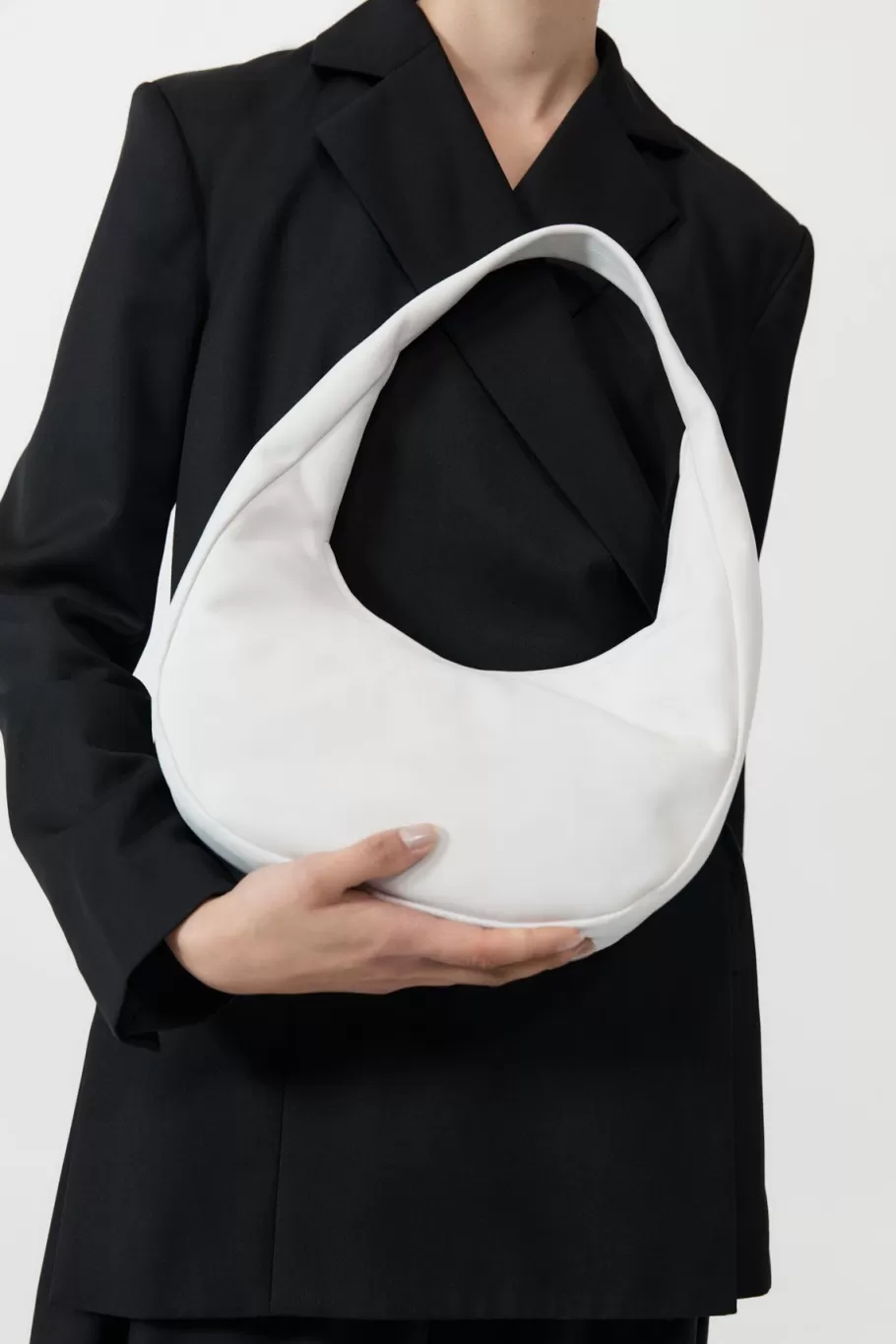 Bags | St. Agni Oval Mini Bag - COOL WHITE