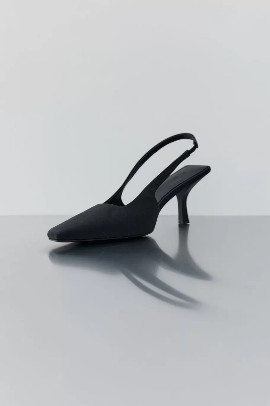 Heels | St. Agni Paris Sling Back Kitten Heel - Black