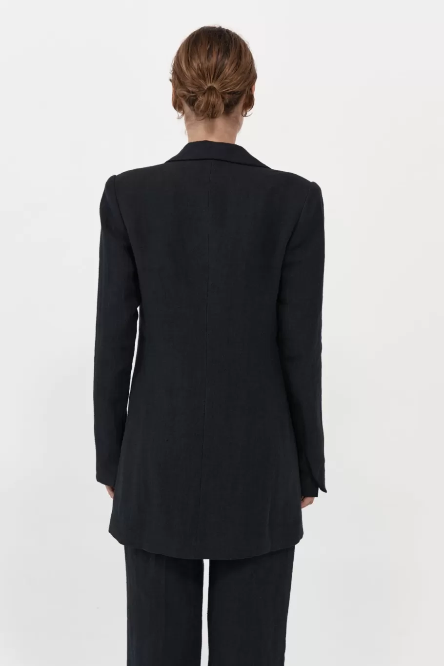 Outerwear | St. Agni Raw Edge Blazer - BLACK