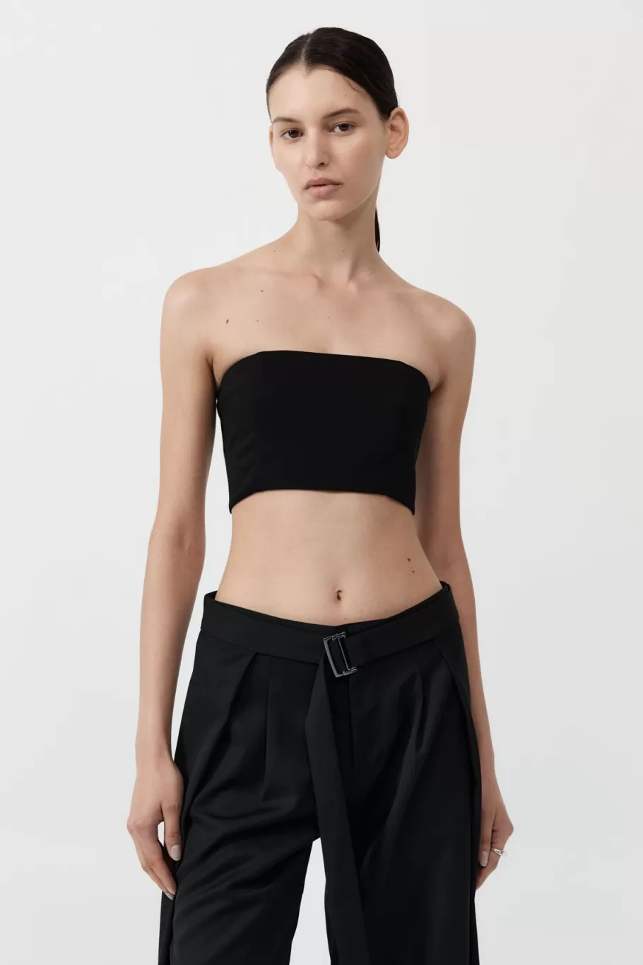 Tops | St. Agni Raw Edge Bodice - Black