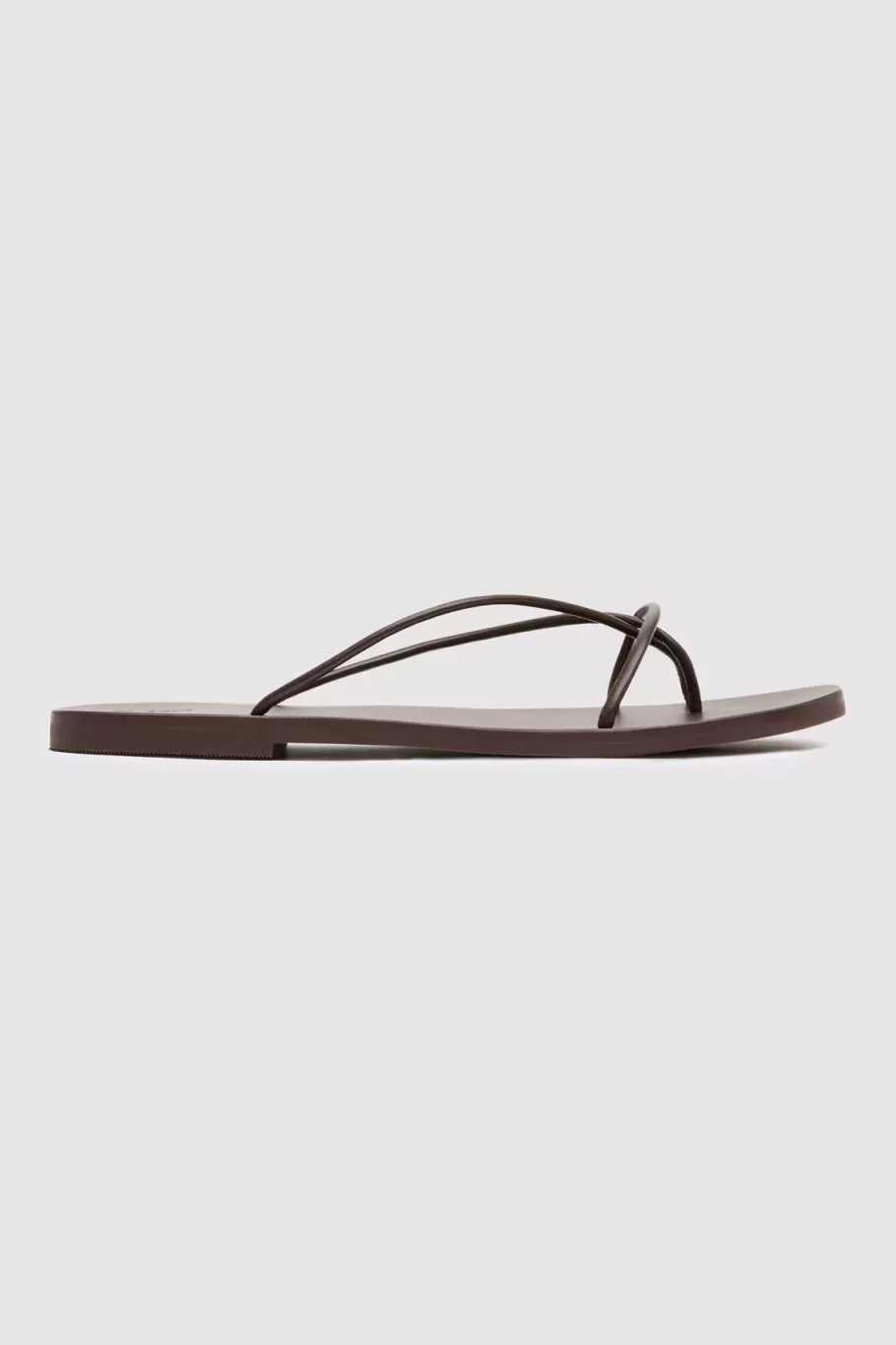 Slides | Flats | St. Agni Rouleau Flat - CHOCOLATE