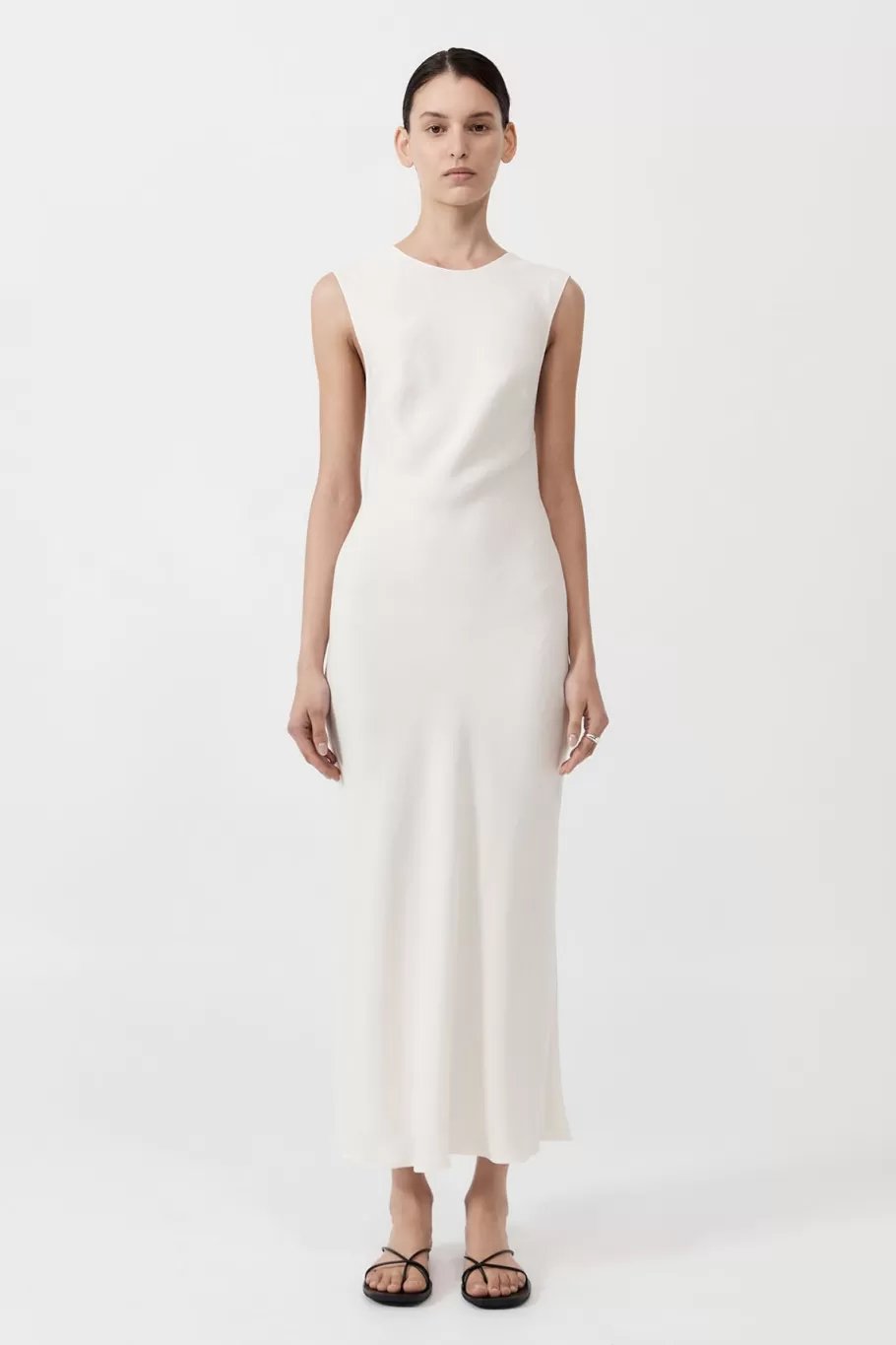 Dresses | St. Agni Rouleau Tie Dress - PORCELAIN