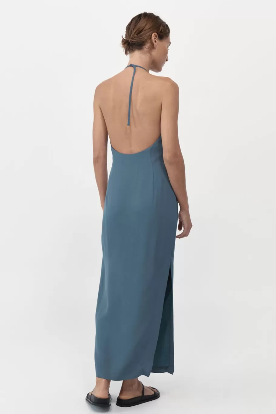 Dresses | St. Agni 90s Halter Dress - Slate