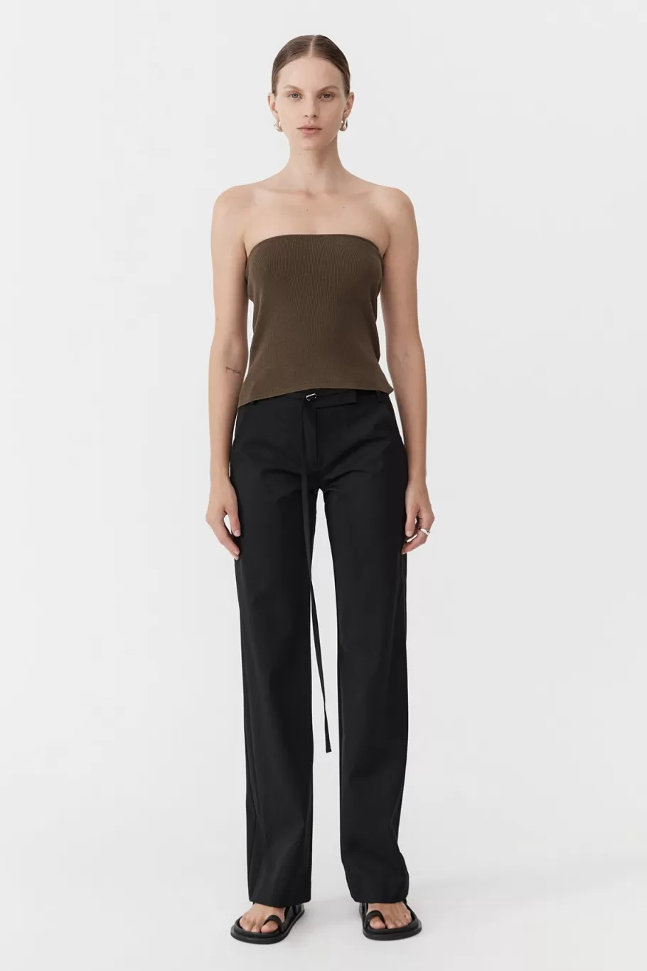 Tailoring | Pants | St. Agni 90s Panelled Pants - BLACK