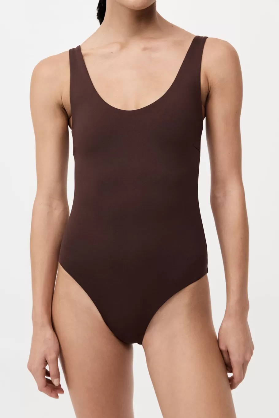 One Pieces | St. Agni Scoop One Piece - COCOA