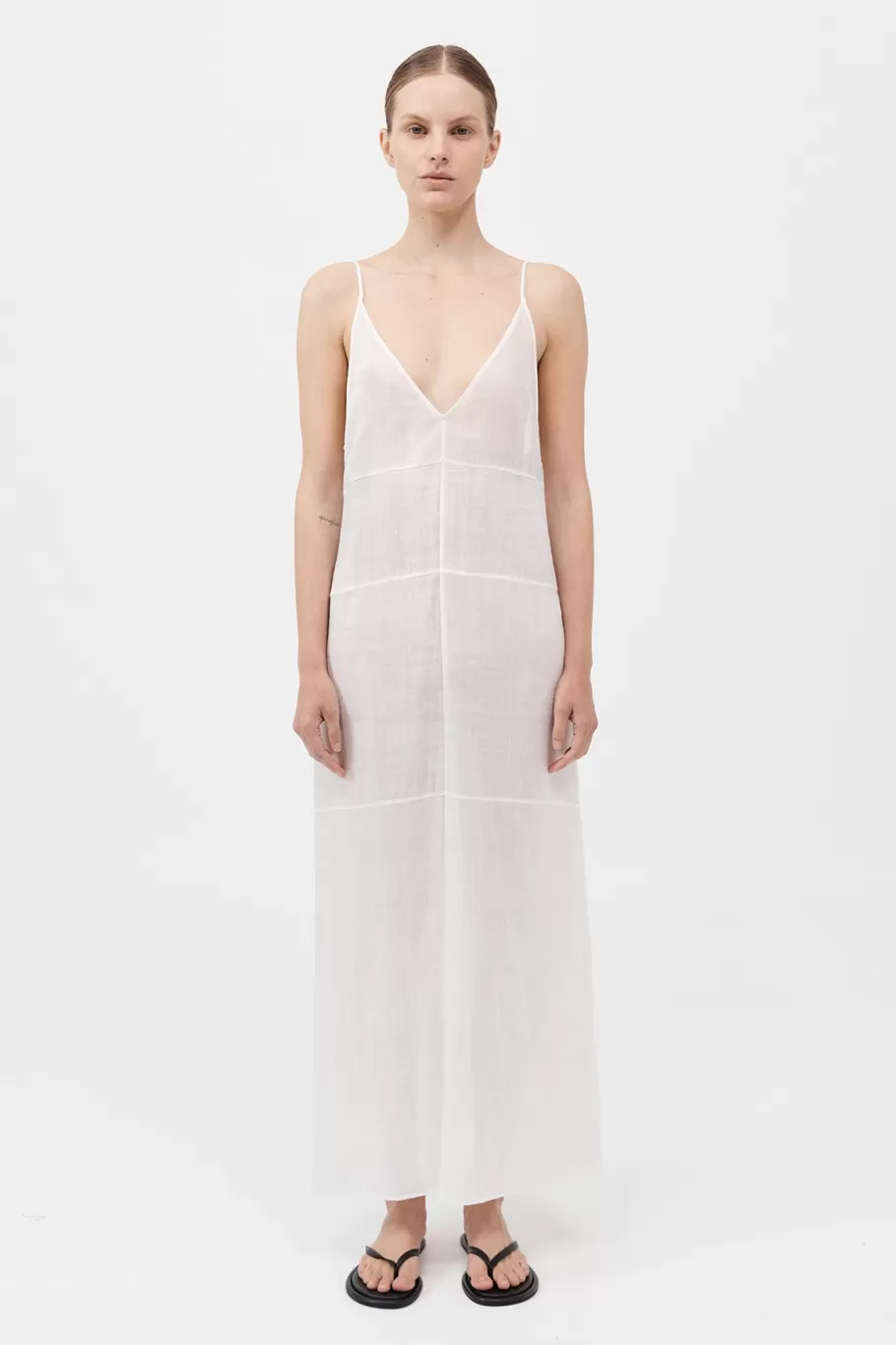 Dresses | St. Agni Semi Sheer Patchwork Dress - SALT