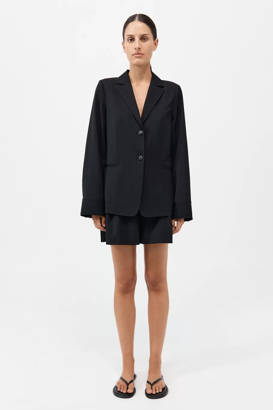 Shirts | St. Agni Shirt Jacket - BLACK