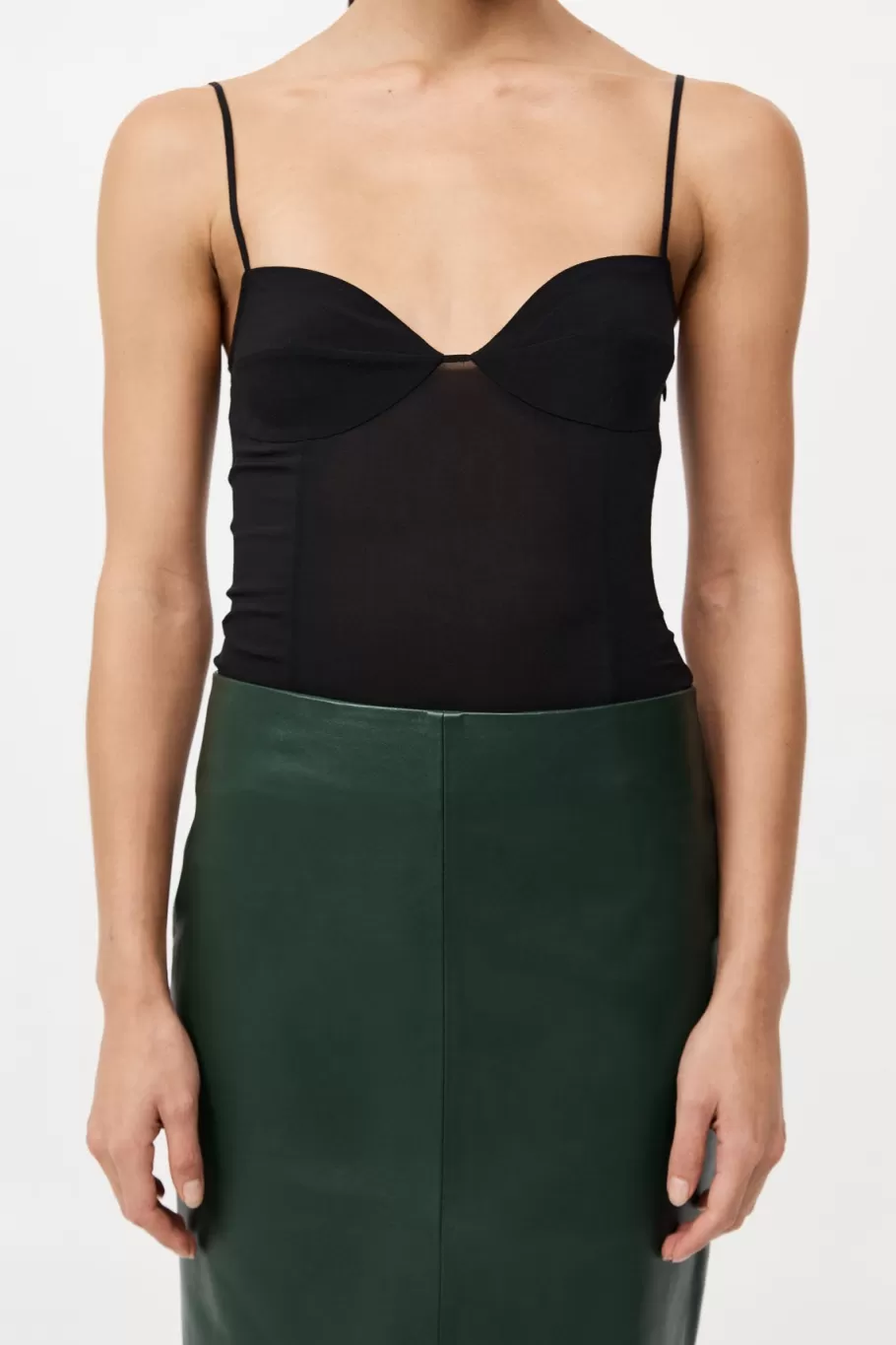 Tops | St. Agni Silk Cami - Black