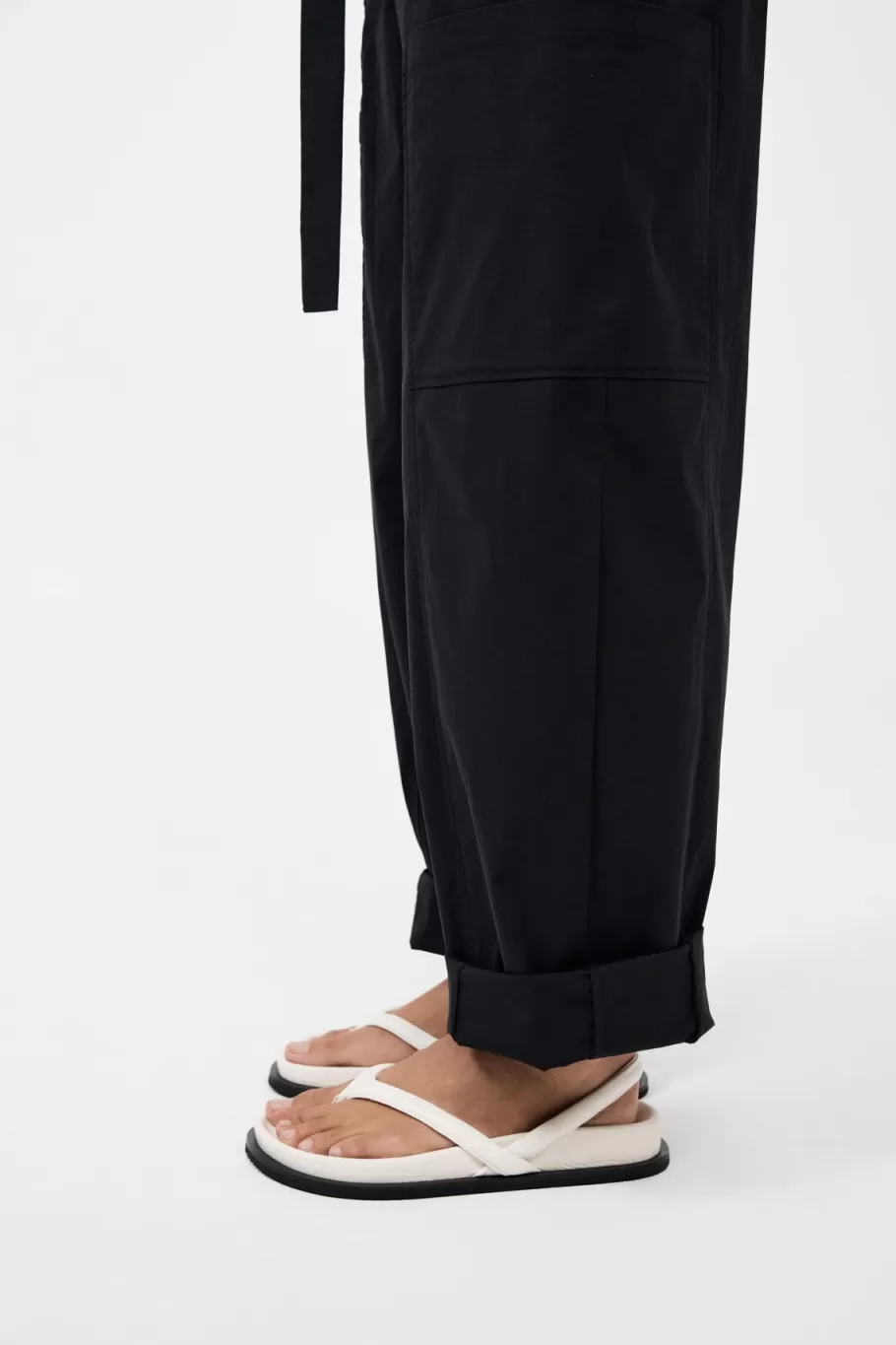 Unisex | Sandals | St. Agni Sling Back Thong Sandal - TOFU