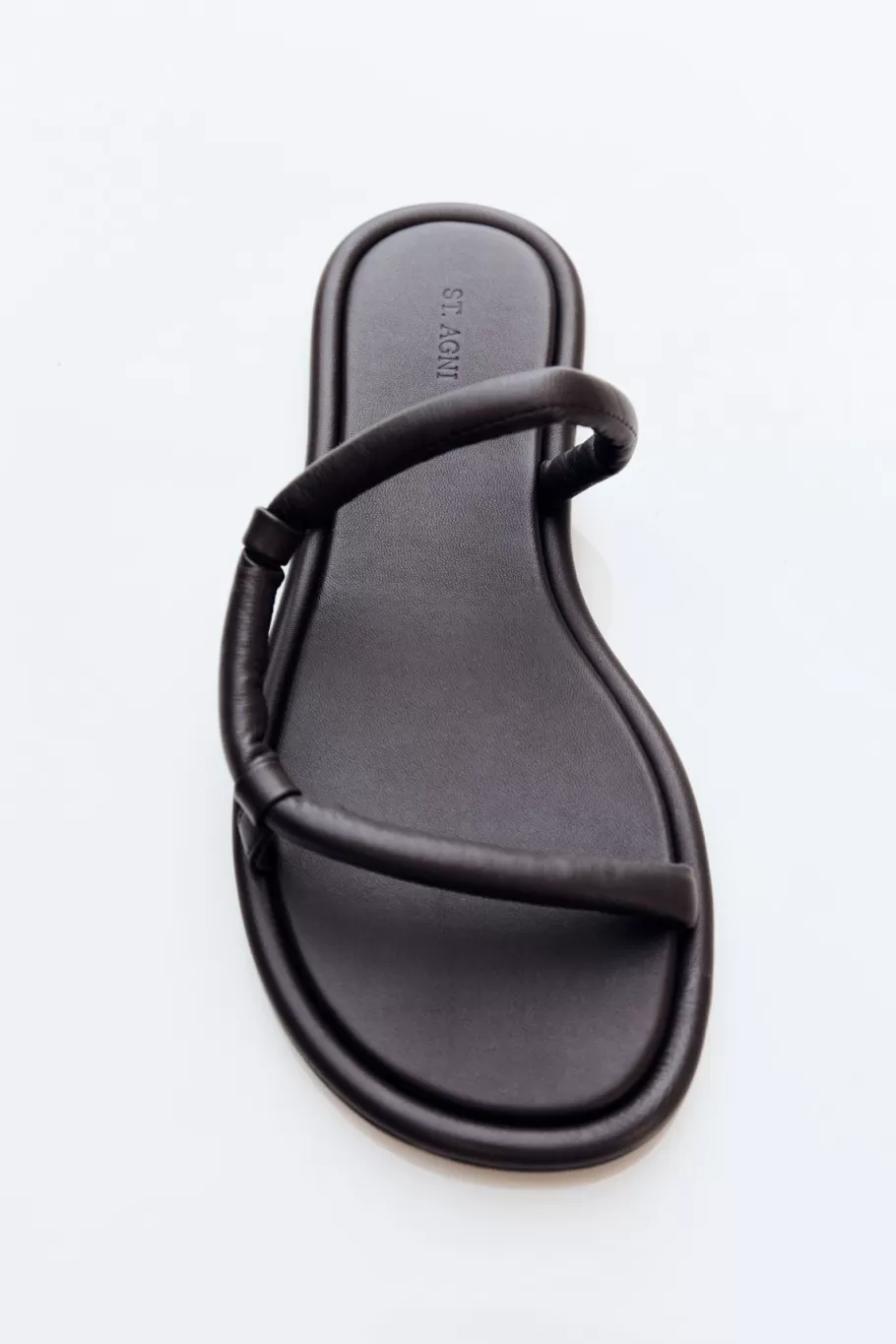 Slides | St. Agni Soft Loop Slide - CHOCOLATE