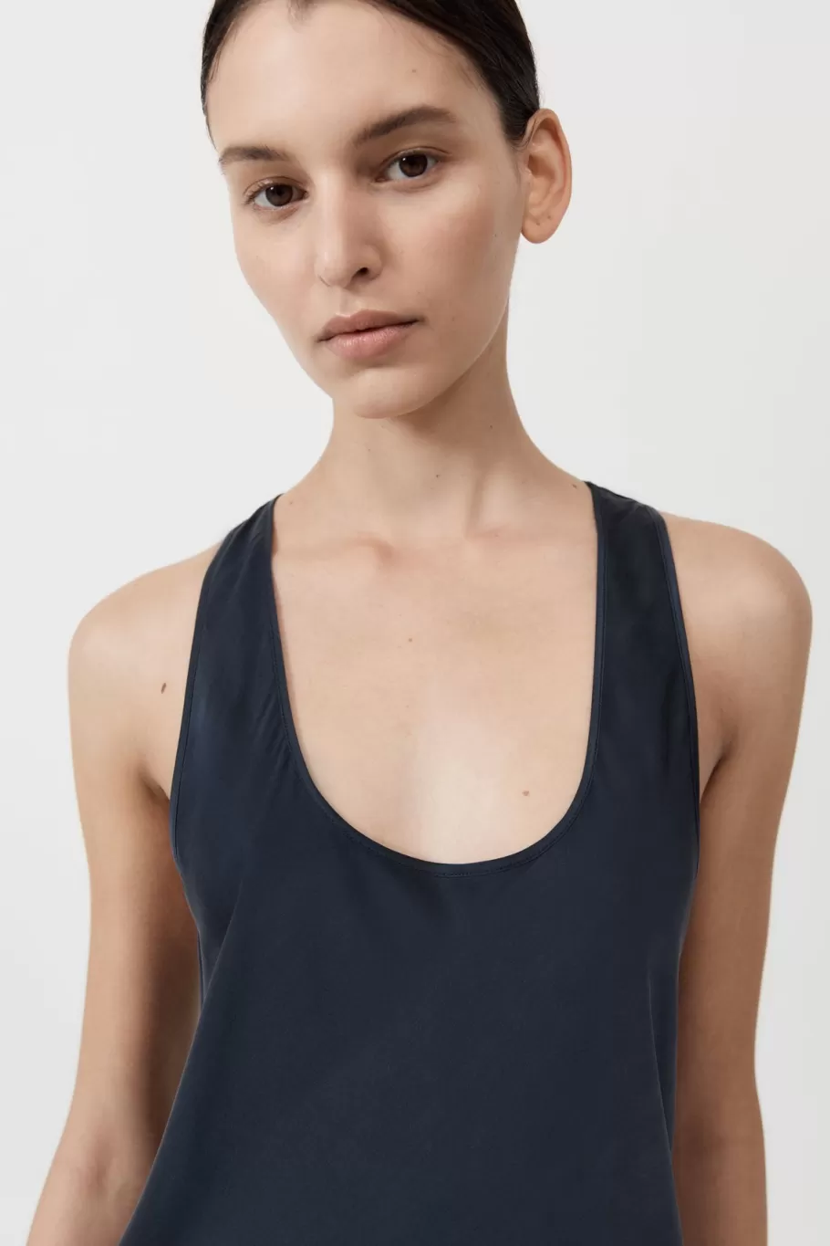 Dresses | St. Agni Soft Silk Bias Tank Dress - INKWELL