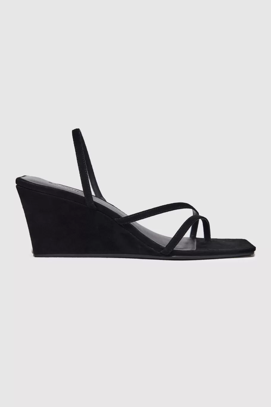 Heels | Wedges | St. Agni Spiral Wedge - Black