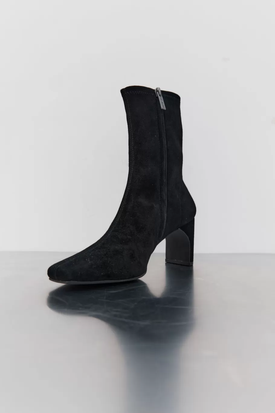 Heels | Boots | St. Agni Suede Ankle Boot - Black