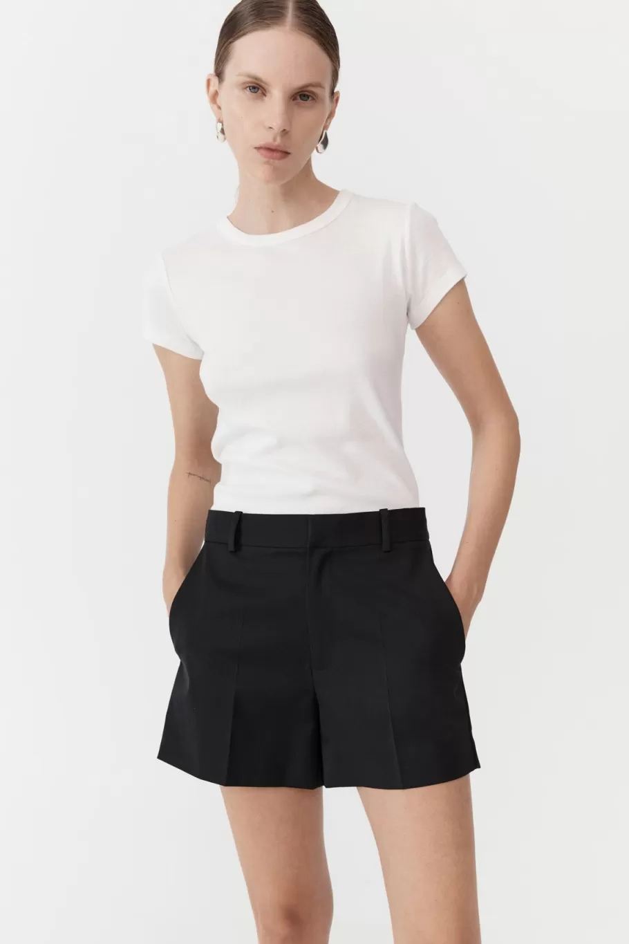 Tailoring | Shorts | St. Agni Tailored Shorts - Black