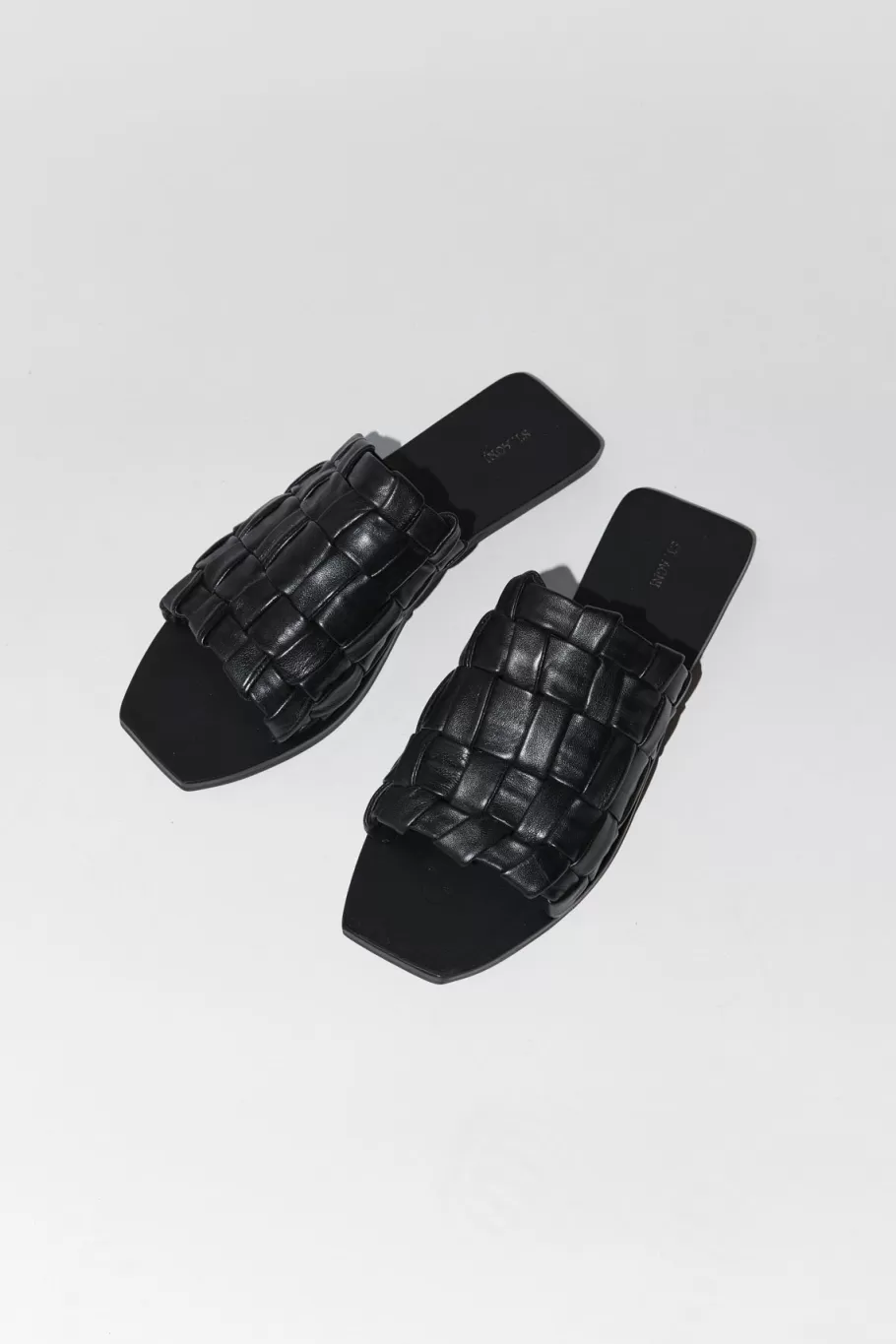 Slides | St. Agni Textured Slide - Black